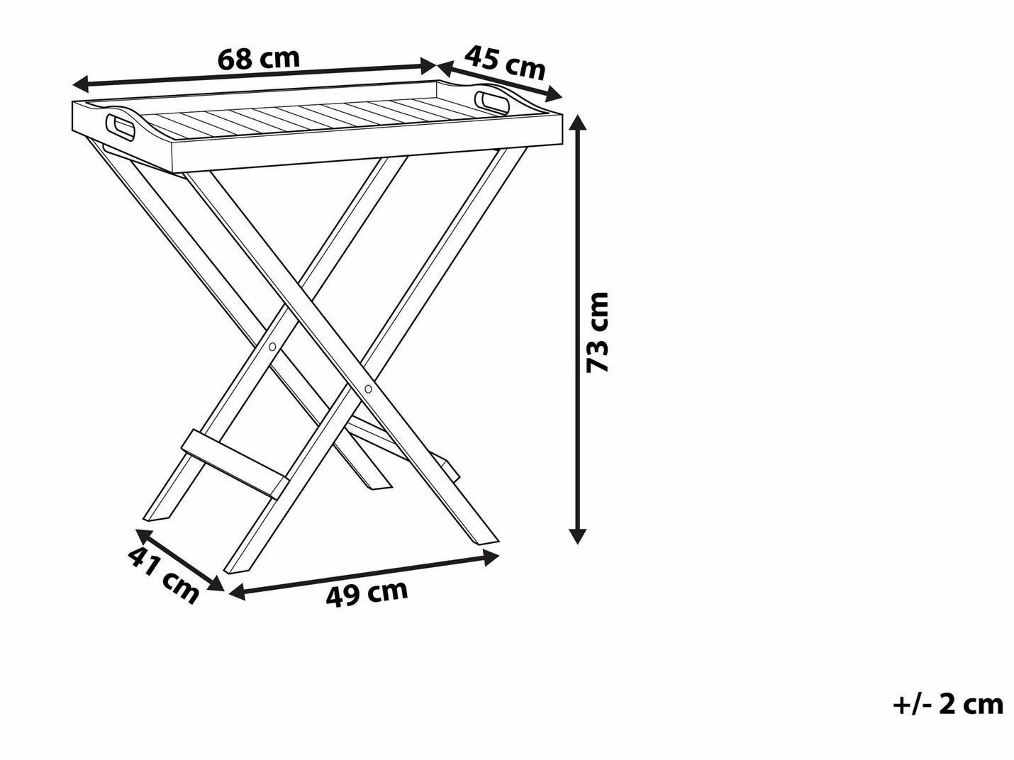 Садовый стол Berwyn 1902