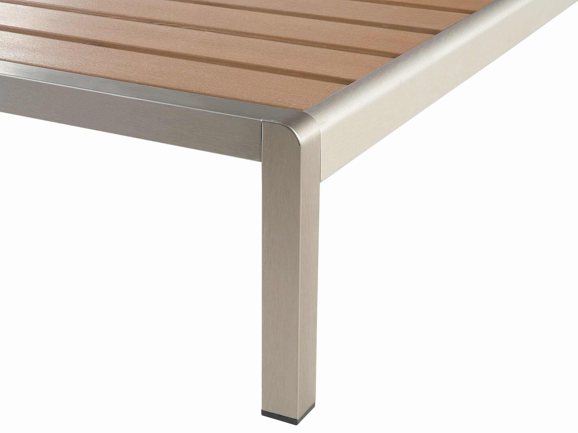 Sauļošanās krēsls Berwyn 1898 (Gaišs koks + Sudraba)