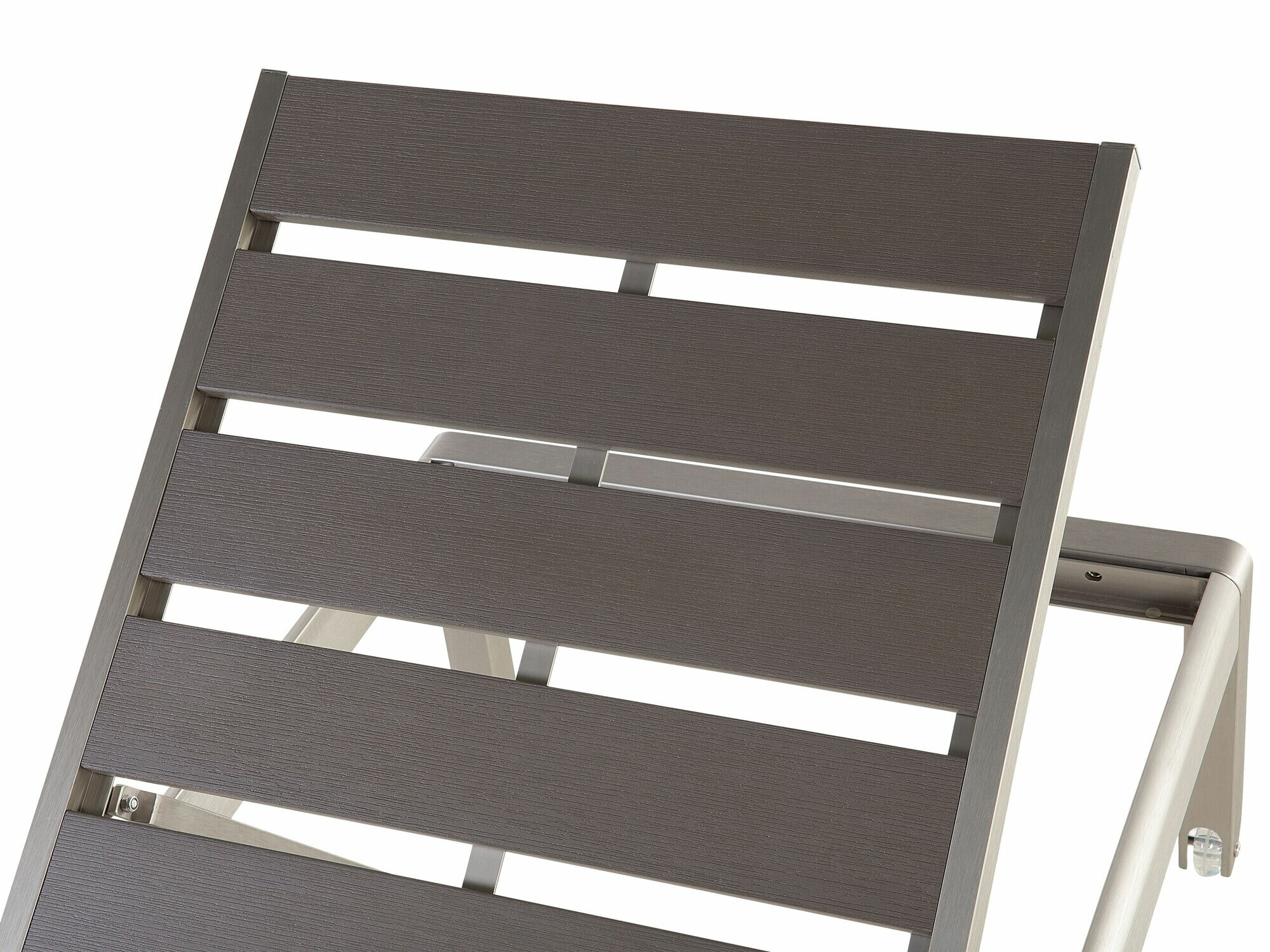 Sauļošanās krēsls Berwyn 1898 (Pelēks + Sudraba)