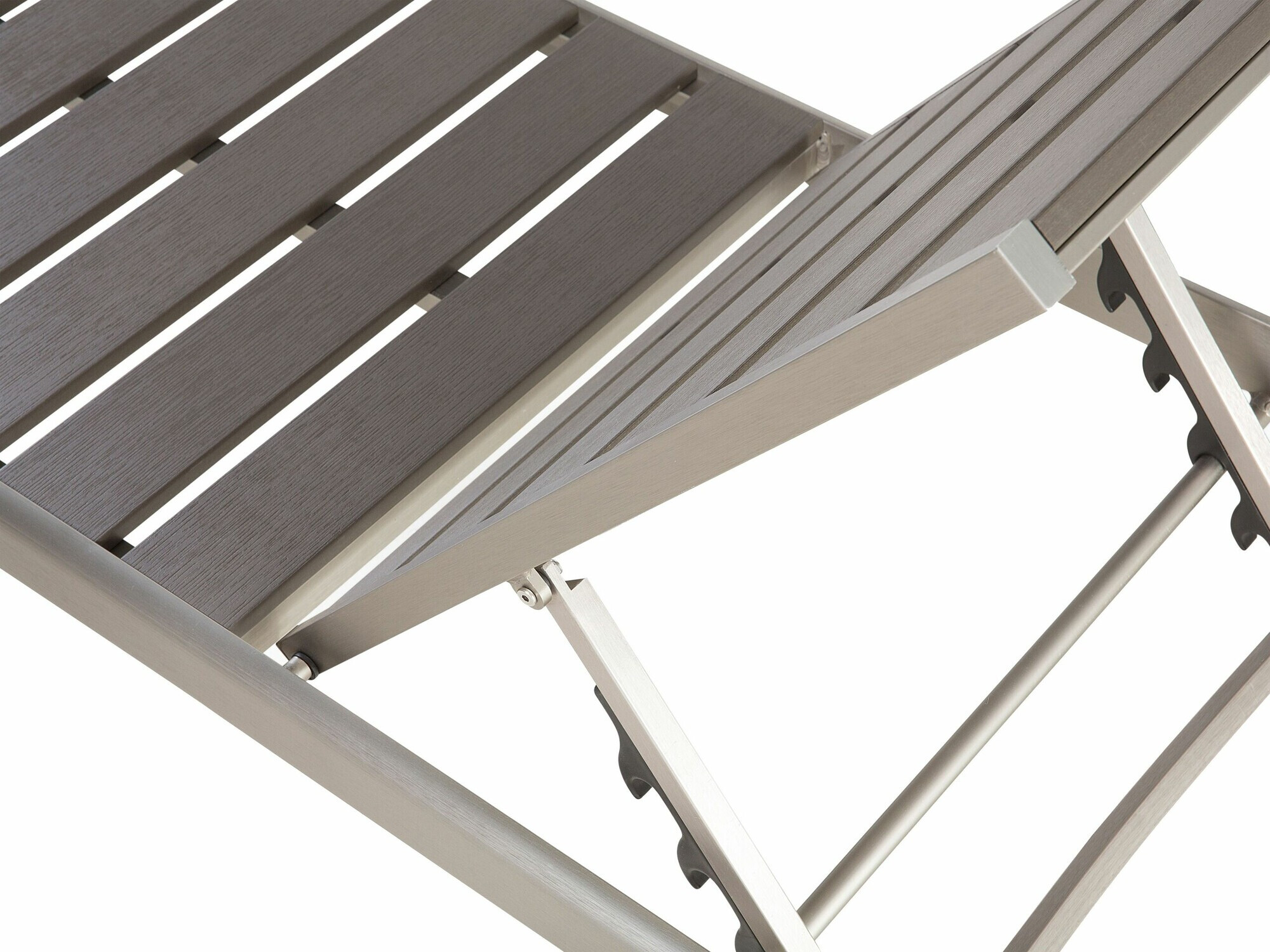 Sauļošanās krēsls Berwyn 1898 (Pelēks + Sudraba)