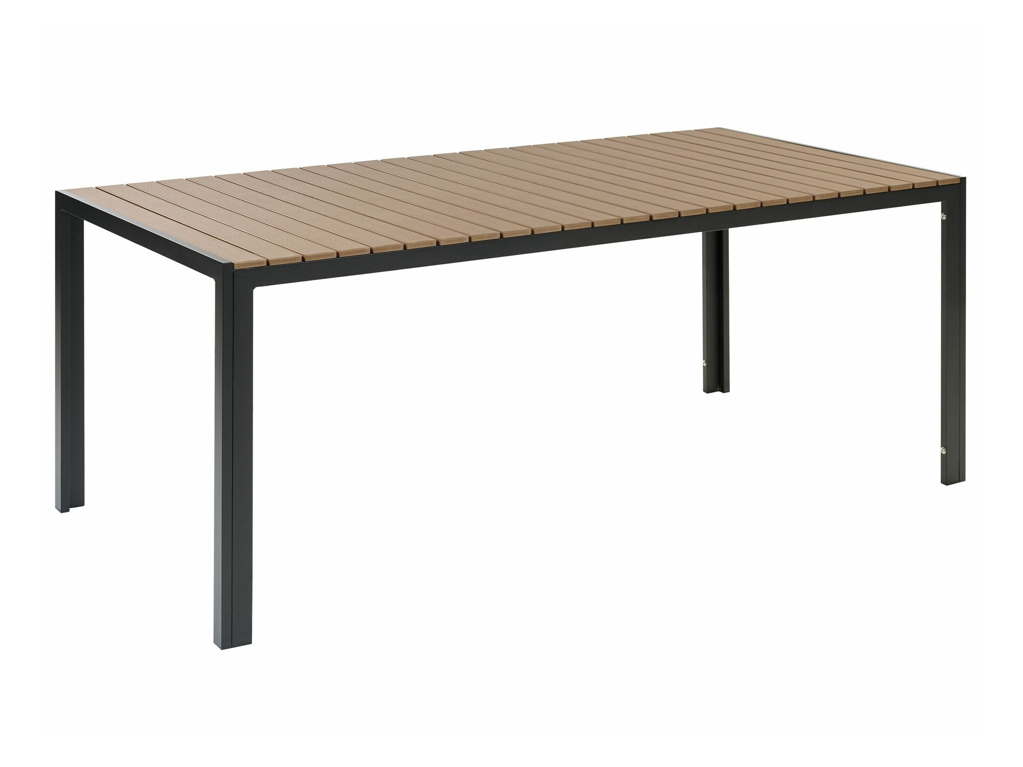 Стол и стулья Berwyn 1895 (Светлое дерево + Чёрный)