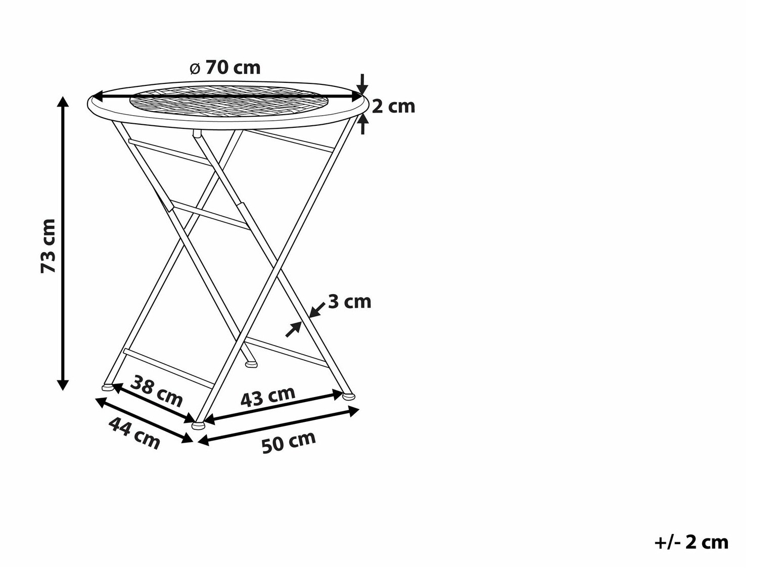 Dārza galds Berwyn 1906