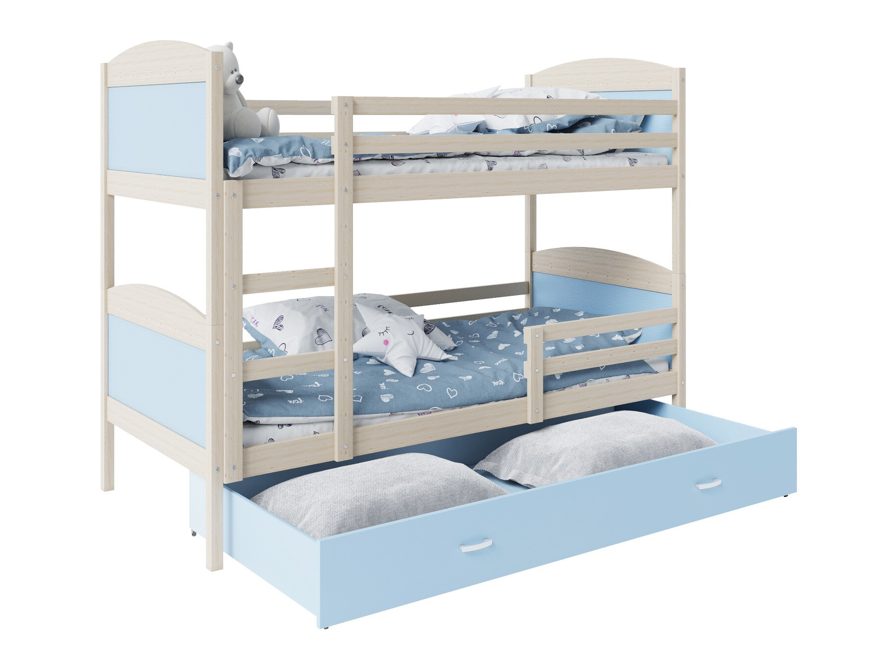 Divstāvu gulta Aurora 101 (Priede)