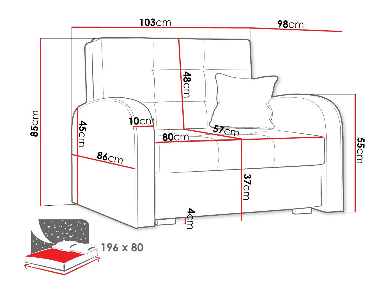 Krēsls Columbus 114 (Aragon 03)