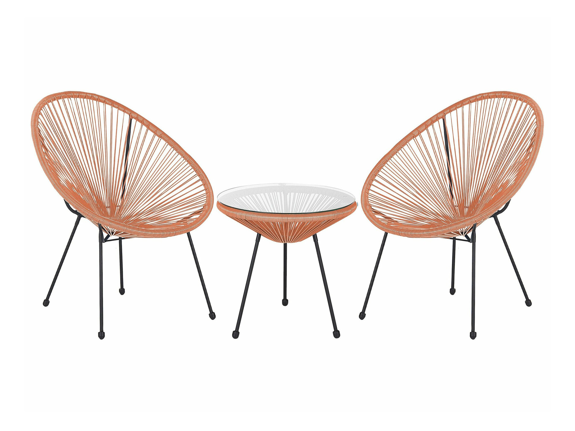 Balkona komplekts Berwyn 1921 (Oranžs)