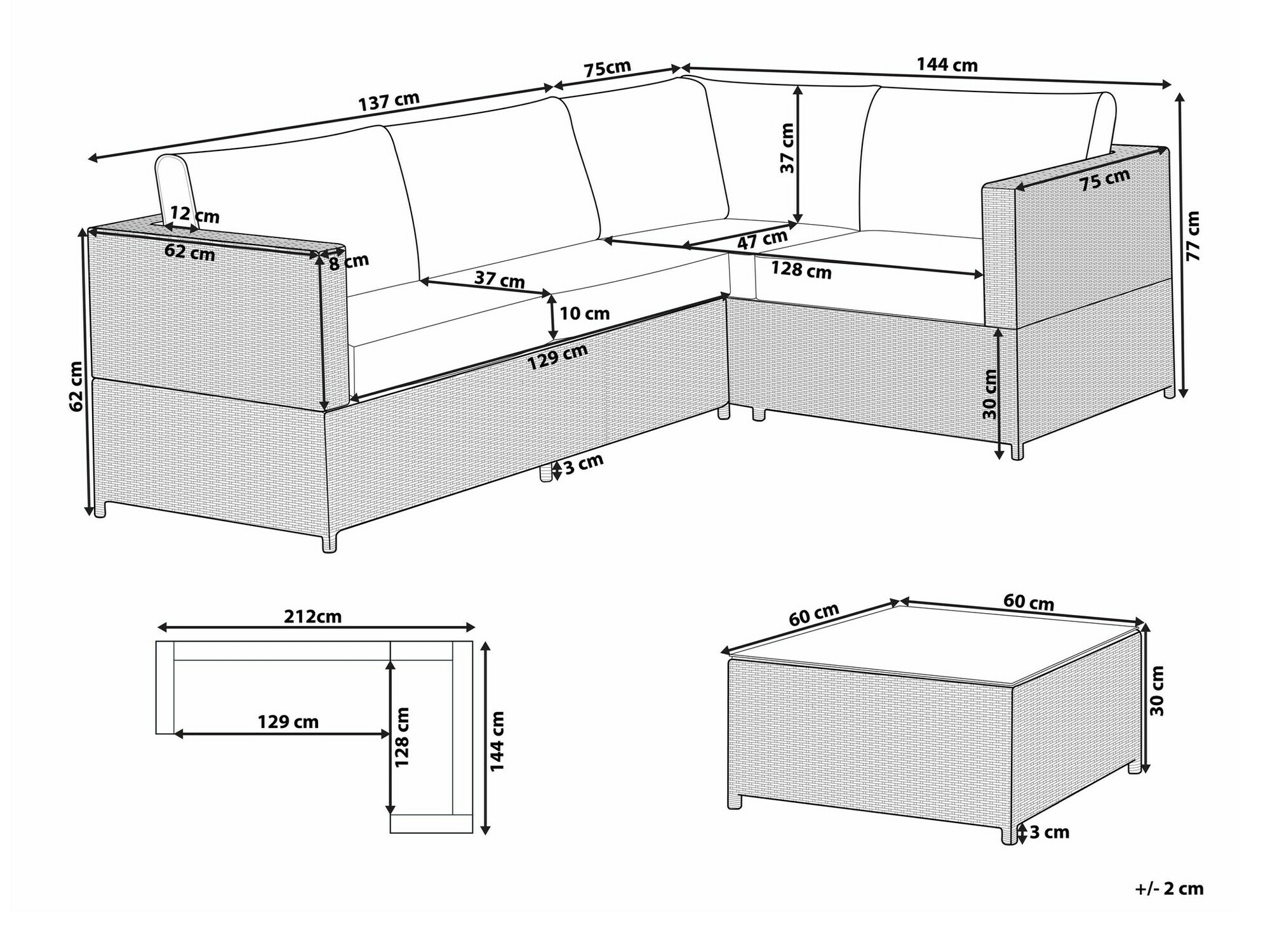 Садовый комплект Berwyn 1928