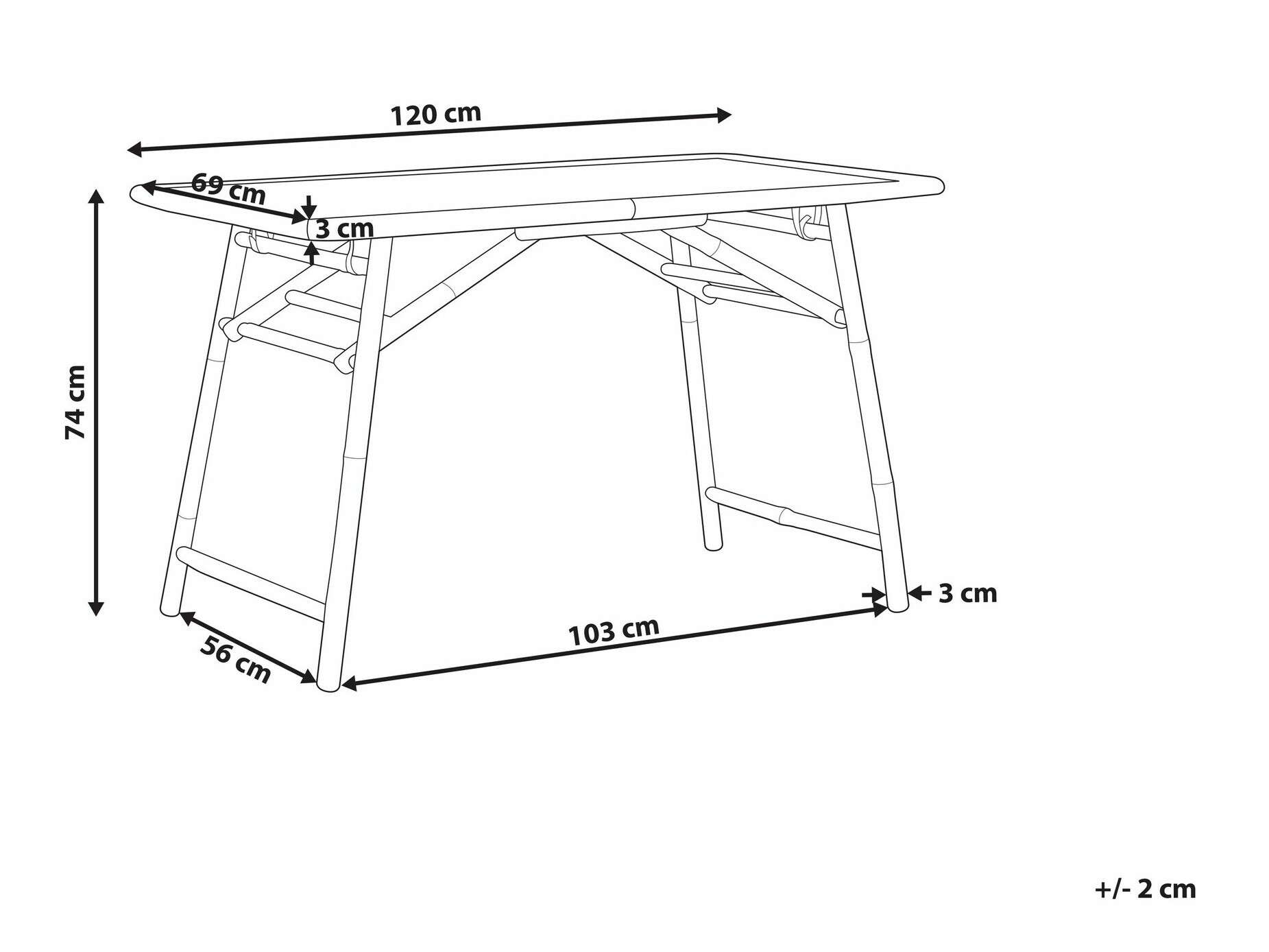 Садовый стол Berwyn 1934