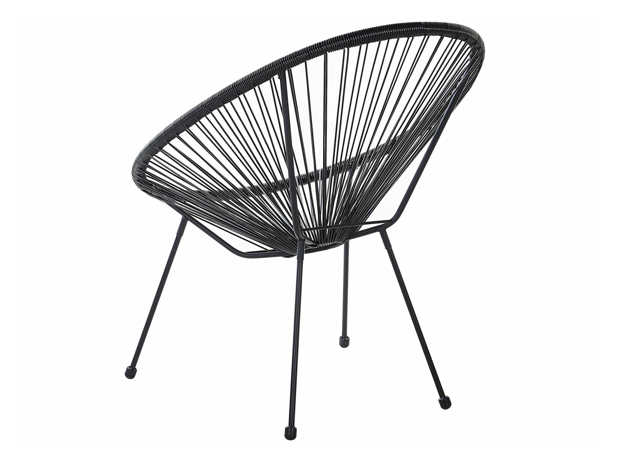 Dārza krēsls Berwyn 1953 (Melns)