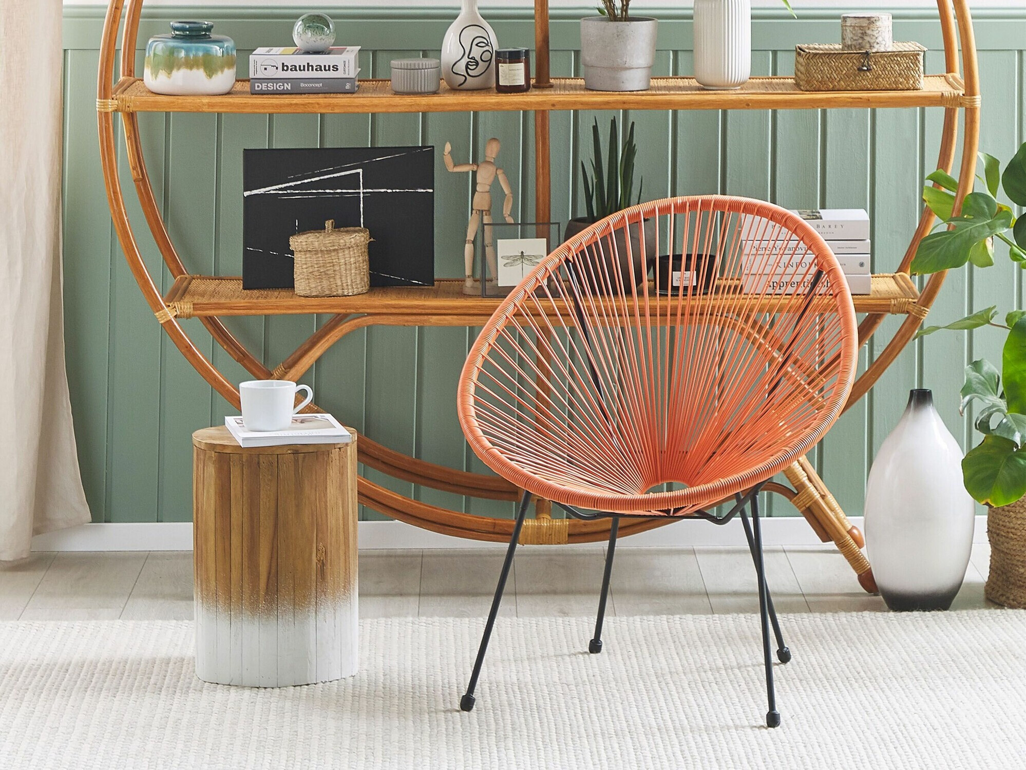 Dārza krēsls Berwyn 1953 (Oranžs)