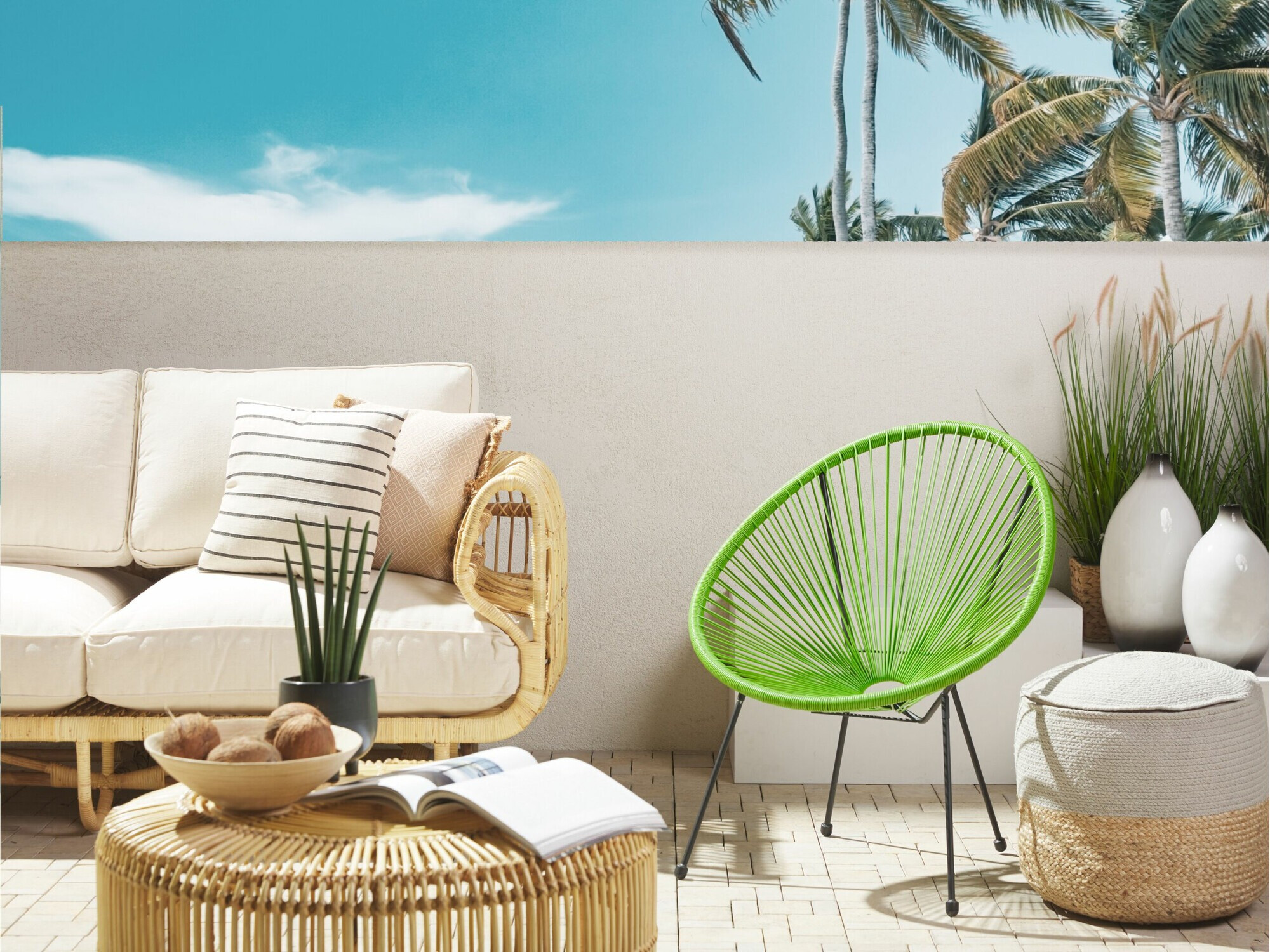 Dārza krēsls Berwyn 1953 (Zaļš)