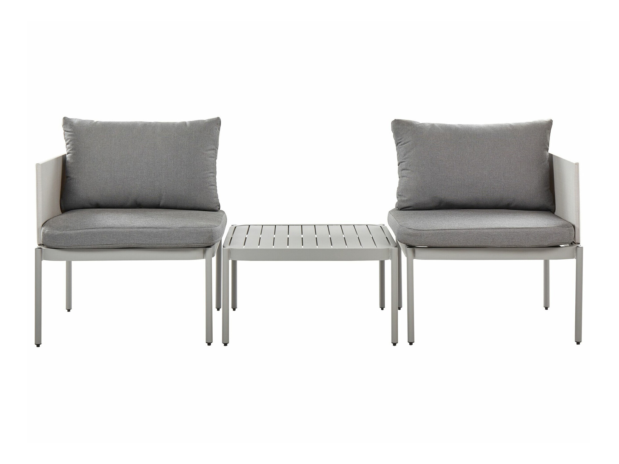 Dārza mēbeļu komplekts Berwyn 1946 (Pelēks)