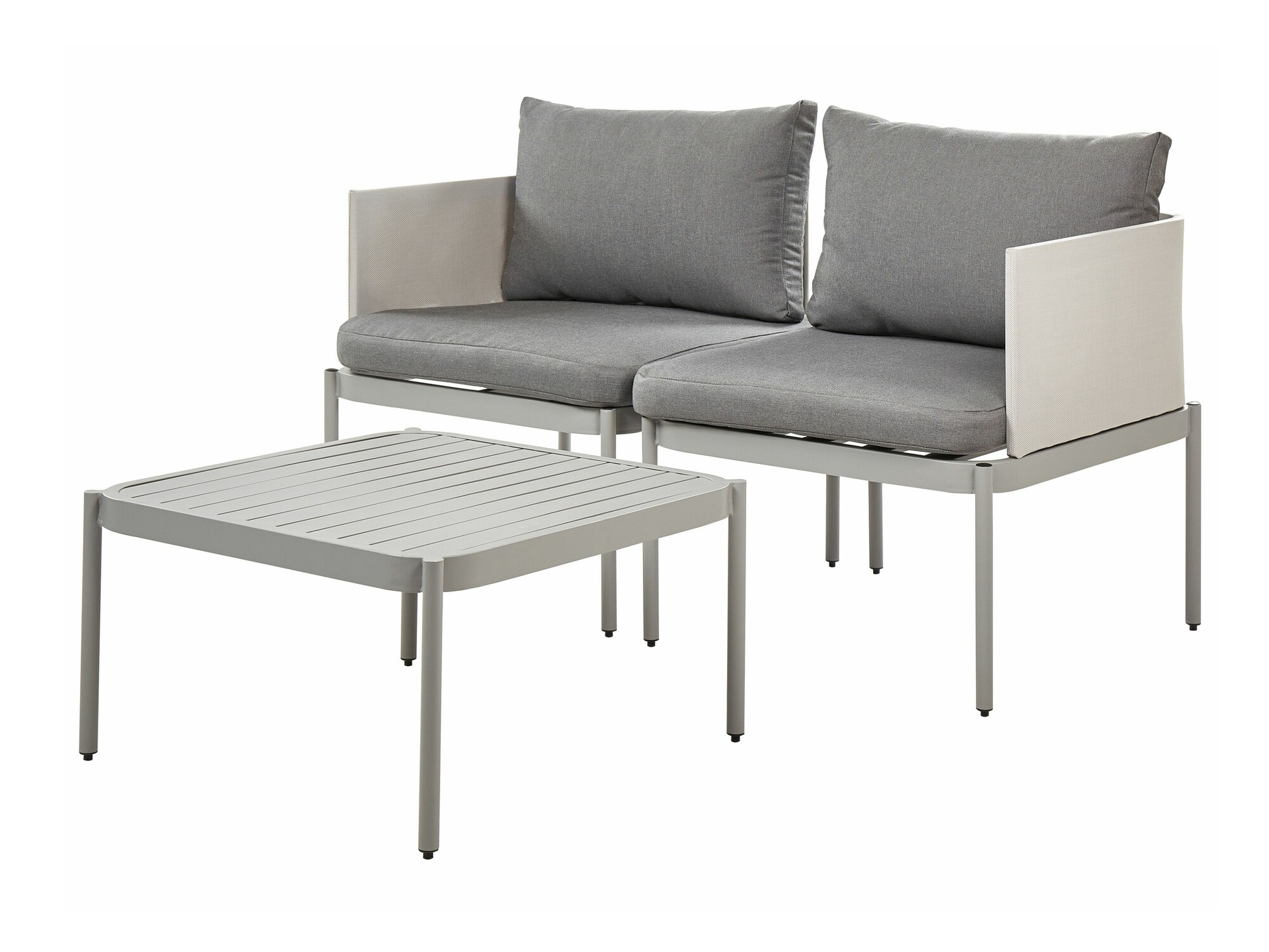 Dārza mēbeļu komplekts Berwyn 1946 (Pelēks)