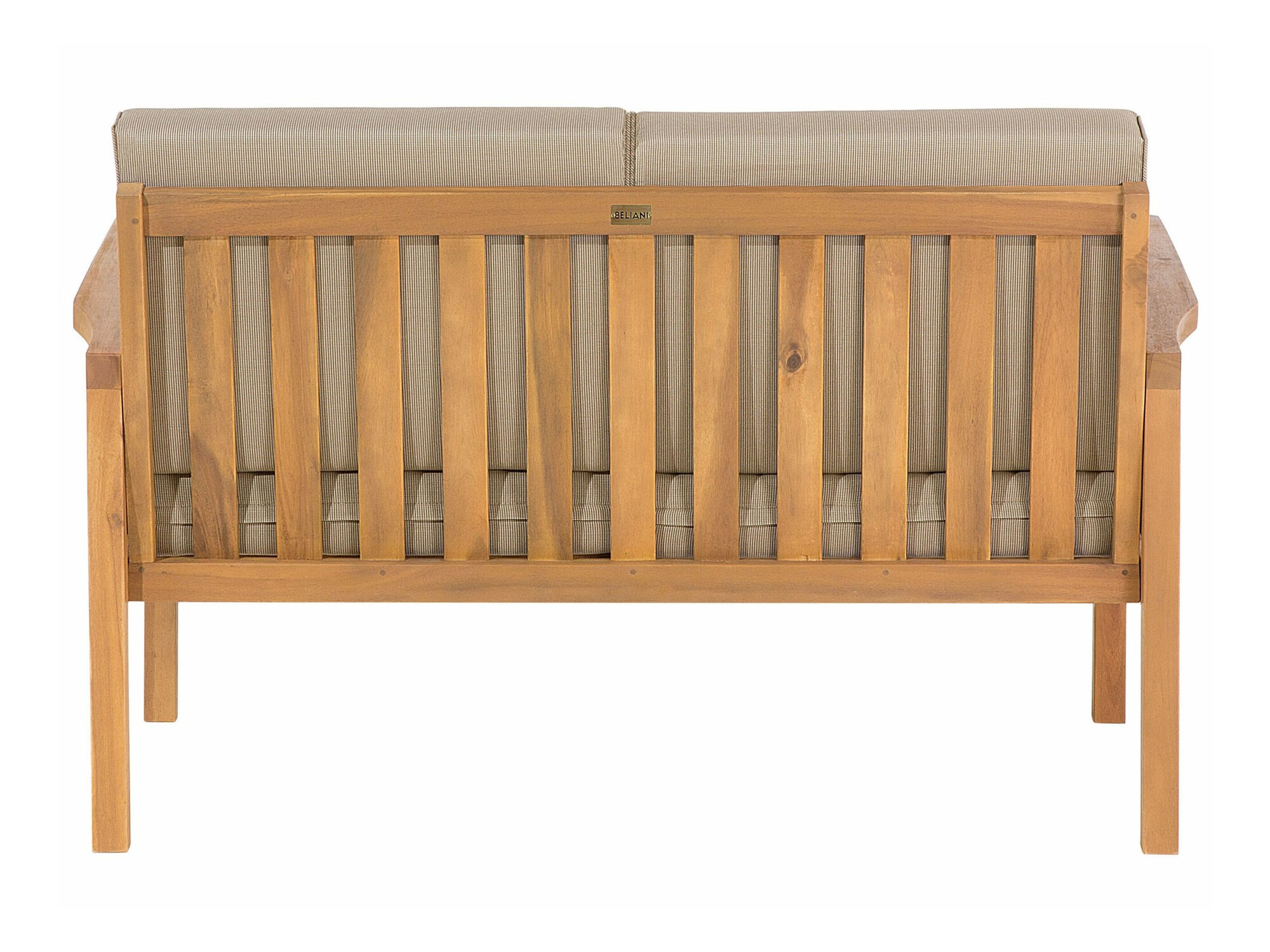 Dārza mēbeļu komplekts Berwyn 1955 (Gaišs koks + Taupe)