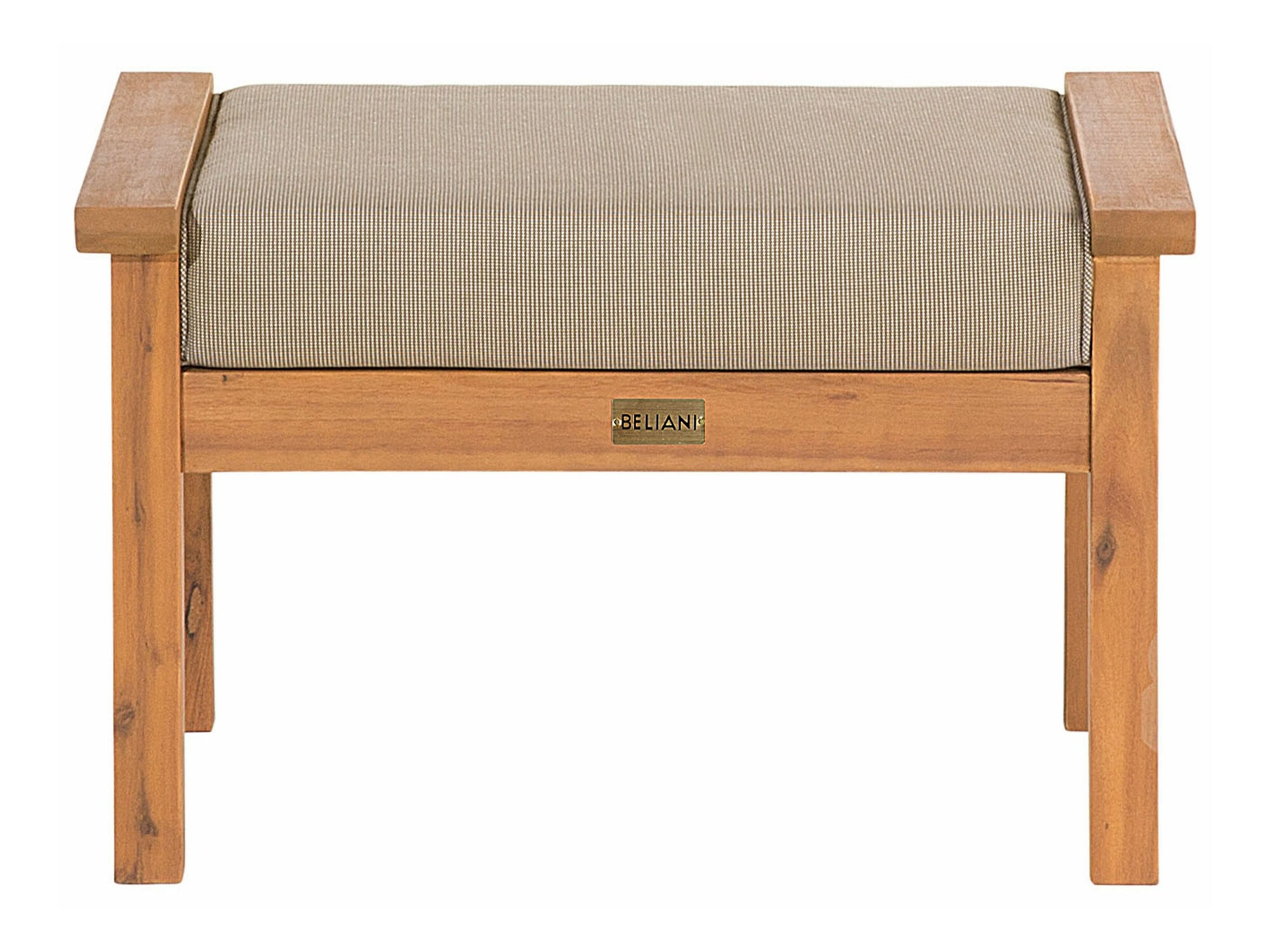 Dārza mēbeļu komplekts Berwyn 1955 (Gaišs koks + Taupe)