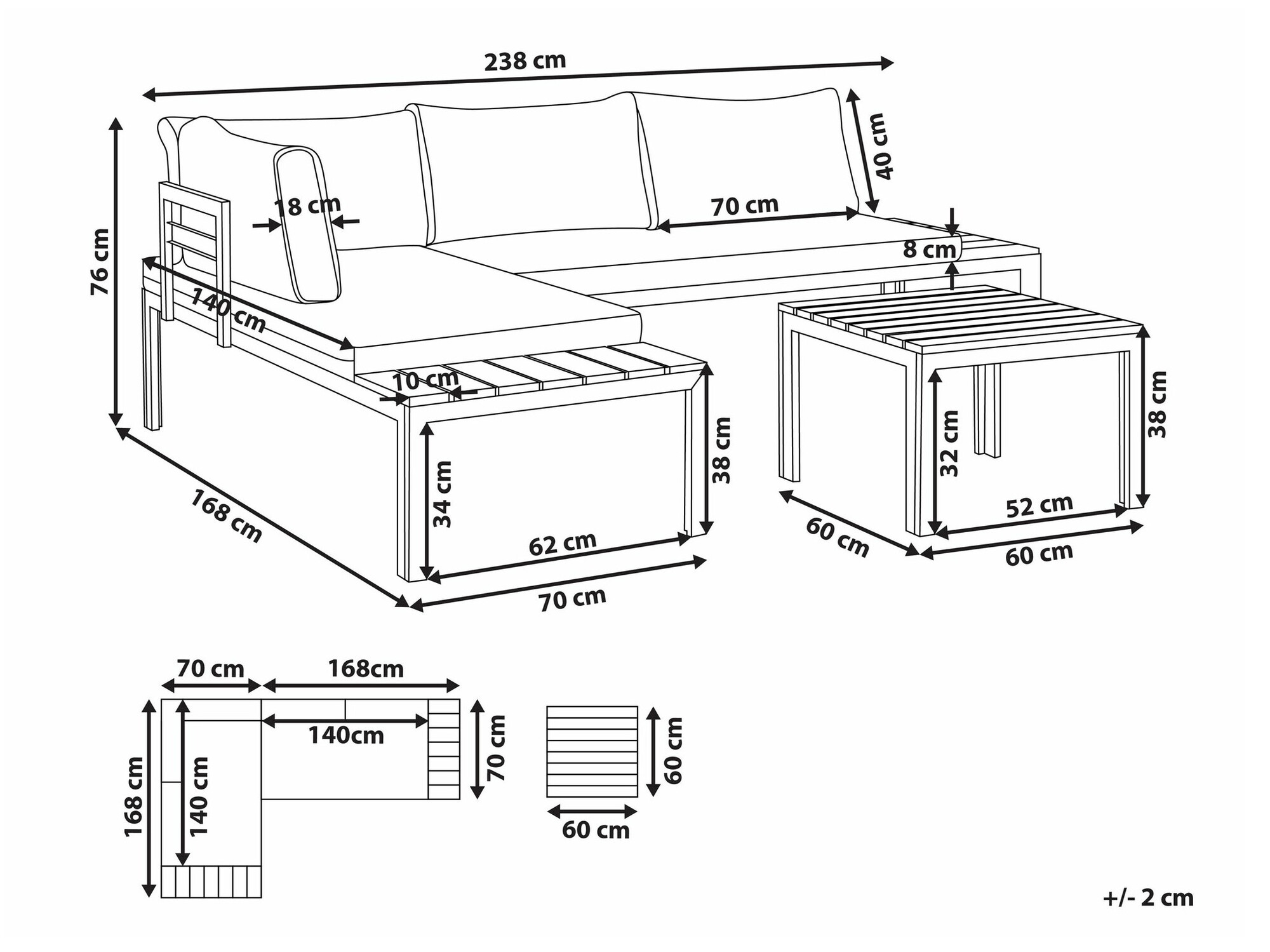 Садовый комплект Berwyn 1947