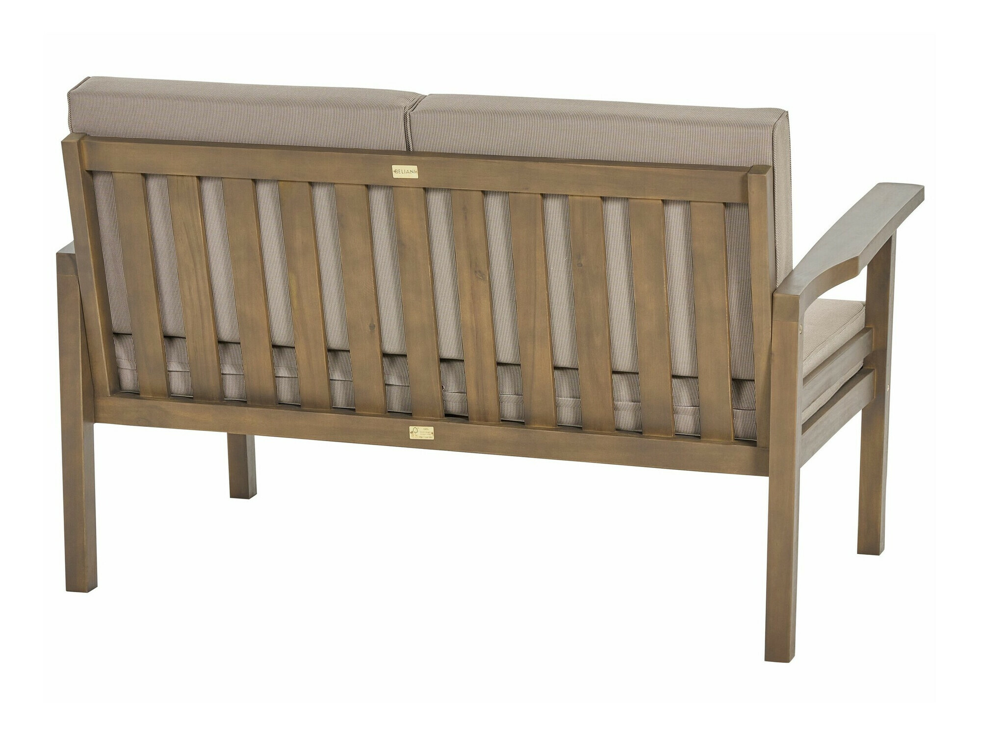 Садовый комплект Berwyn 1955 (Taupe + Темное дерево)