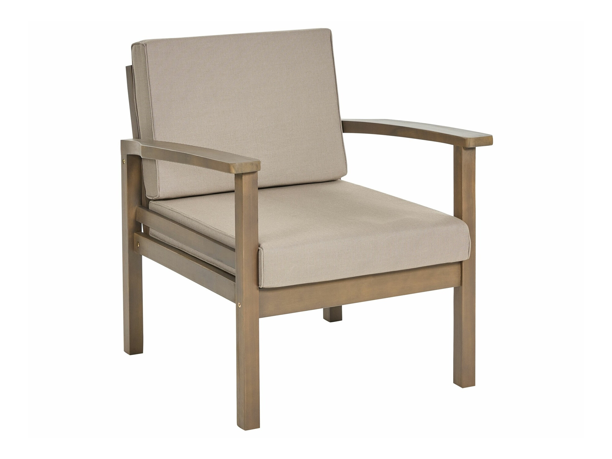 Садовый комплект Berwyn 1955 (Taupe + Темное дерево)