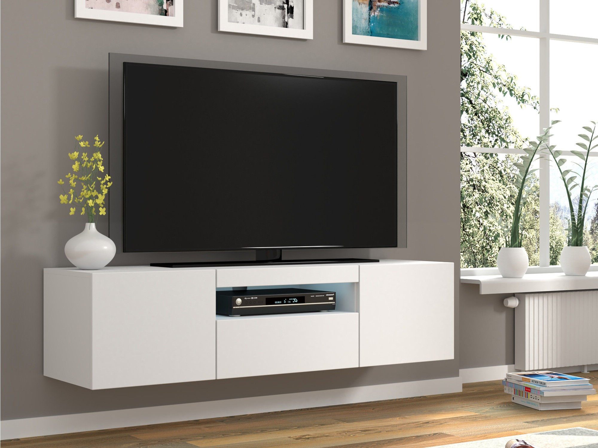 TV galds Morteo 103 (Balts)