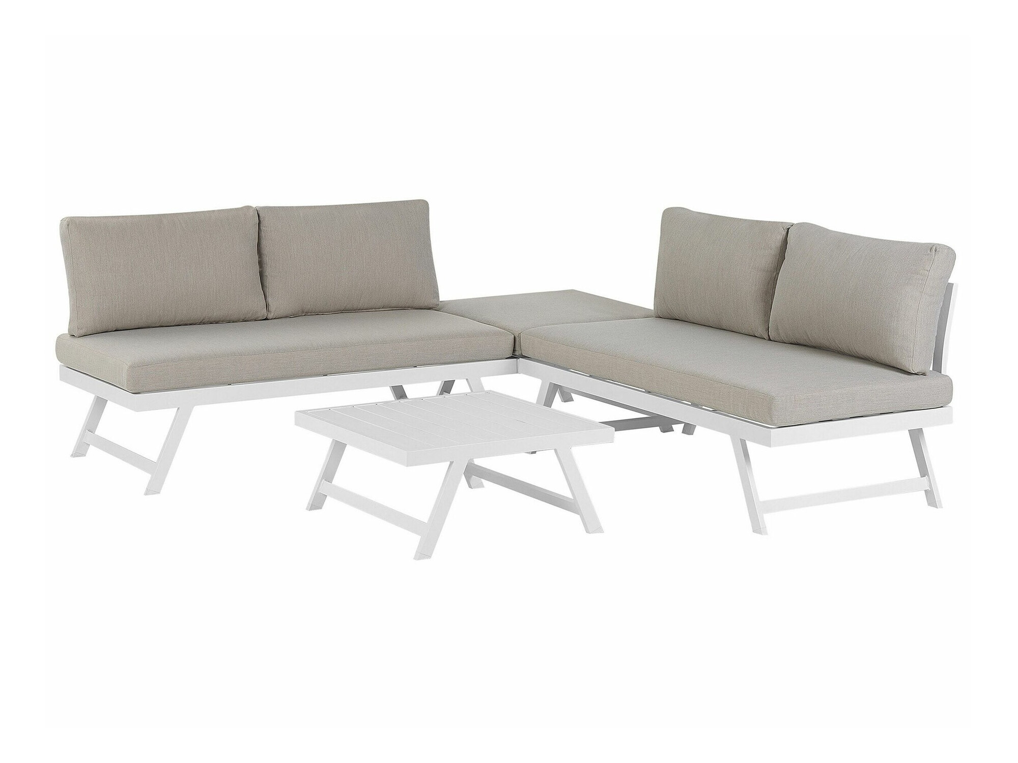 Dārza mēbeļu komplekts Berwyn 1960 (Balts)