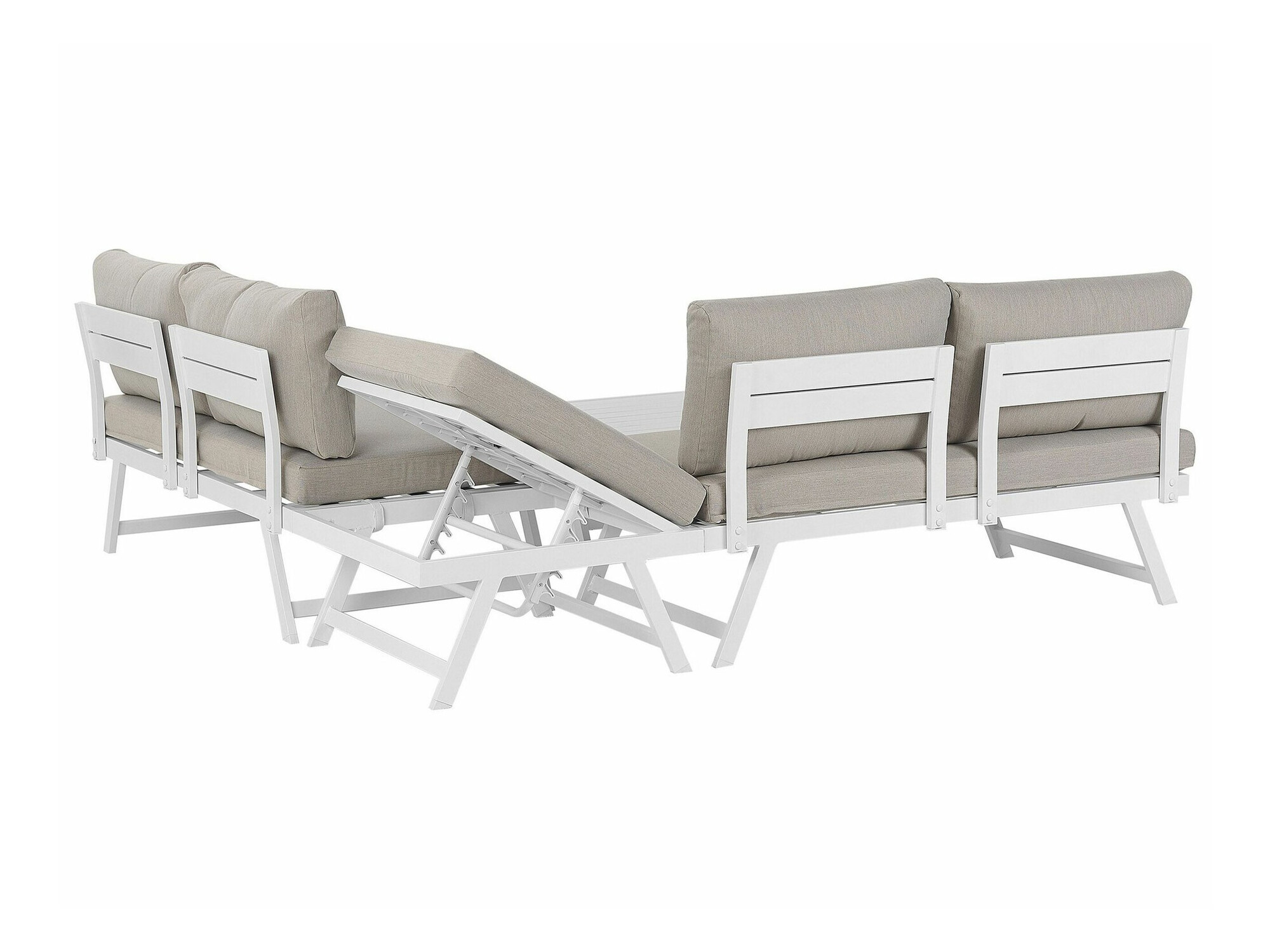 Dārza mēbeļu komplekts Berwyn 1960 (Balts)