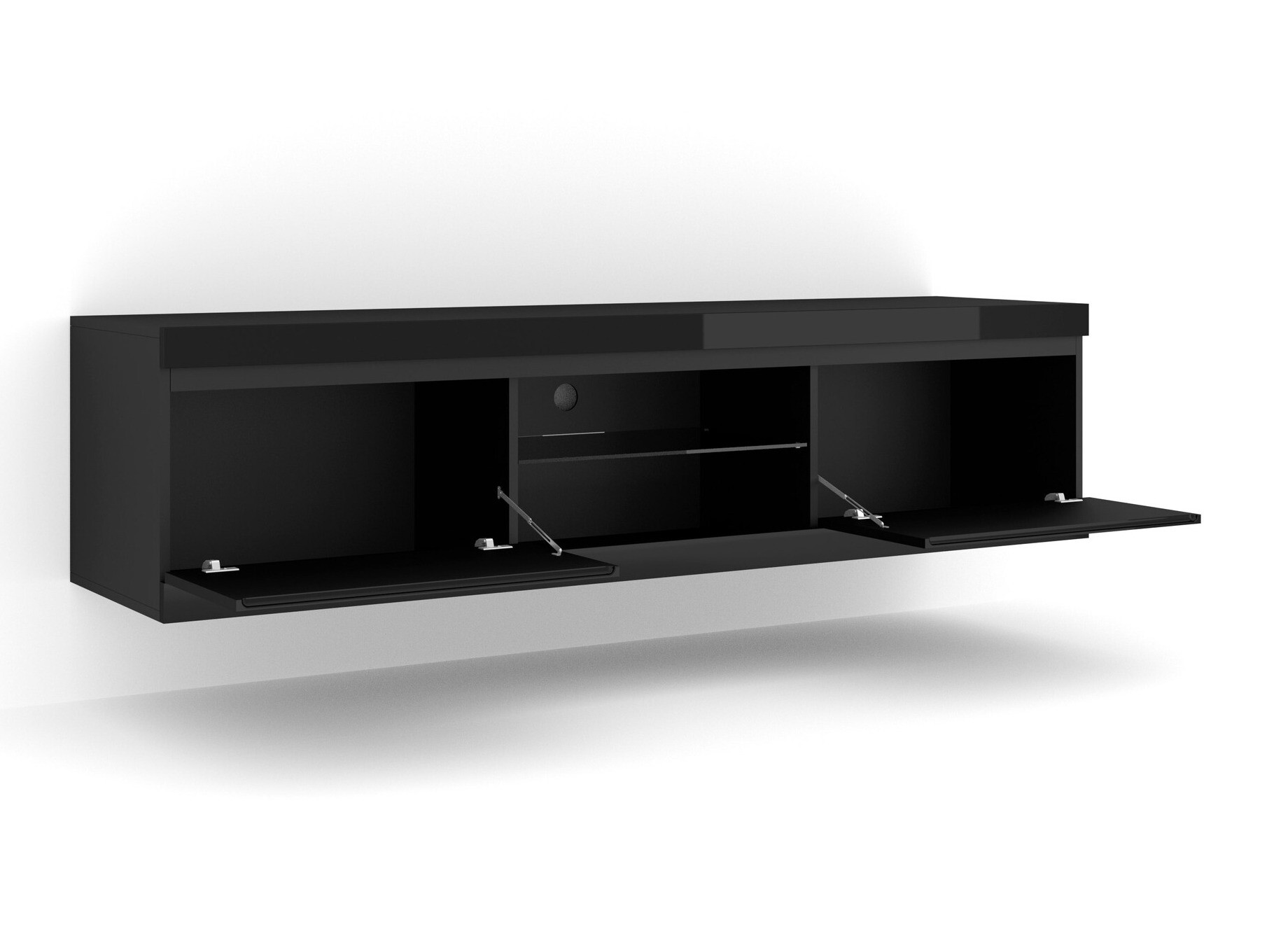 TV galds Buffalo 163 (Melns)