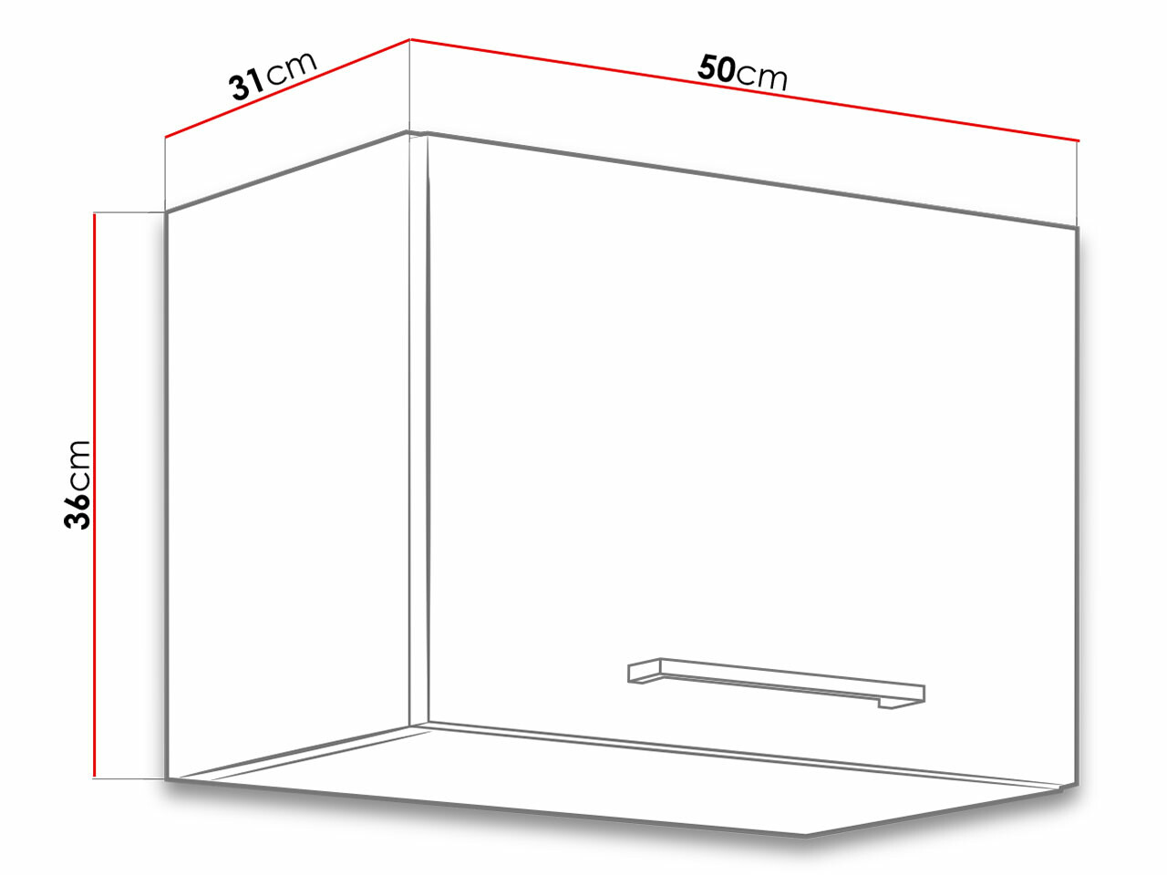 Модульный настенный шкафчик Wood Dark 111