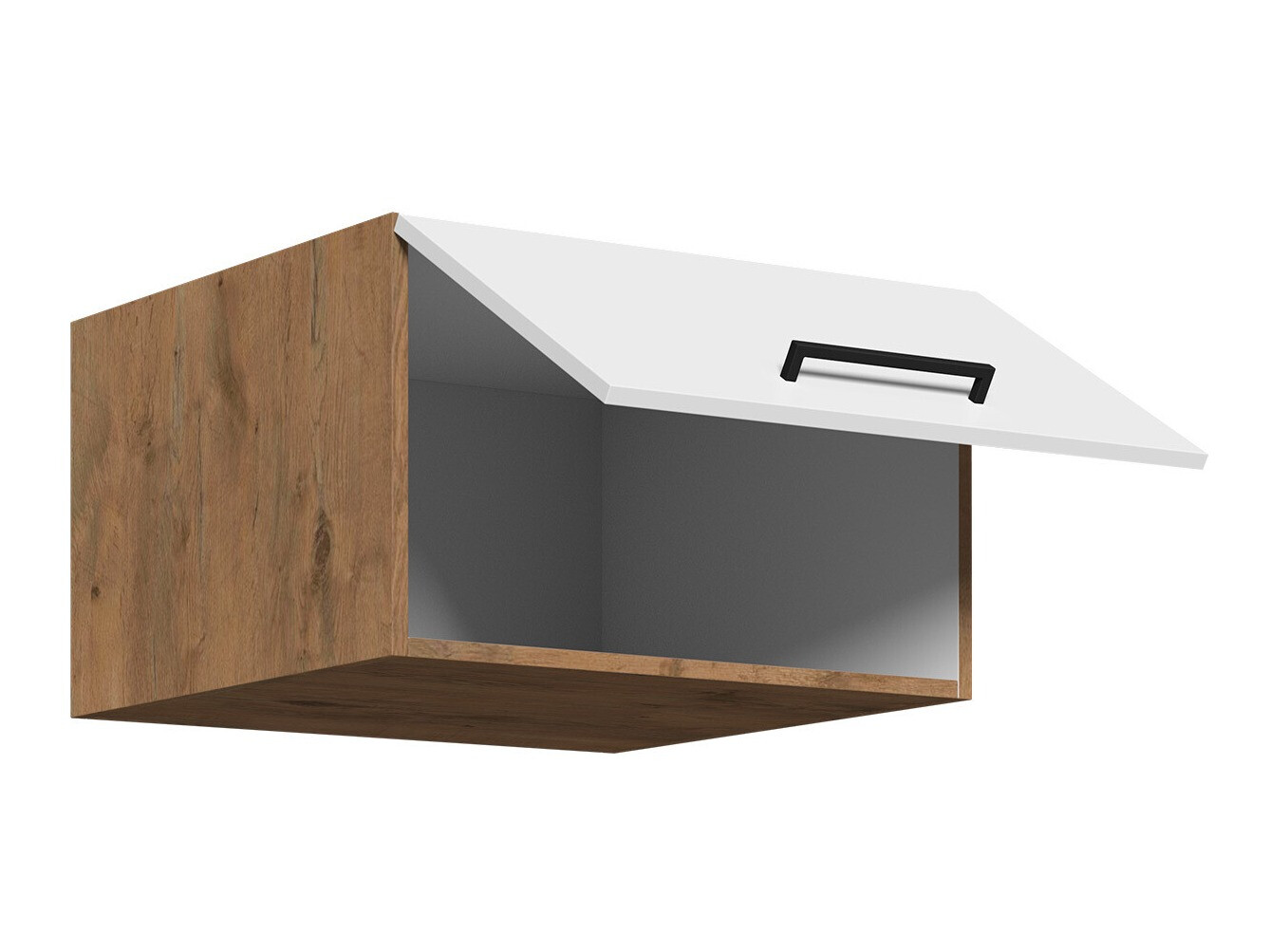 Moduļu piekarams skapis Wood Grey 124