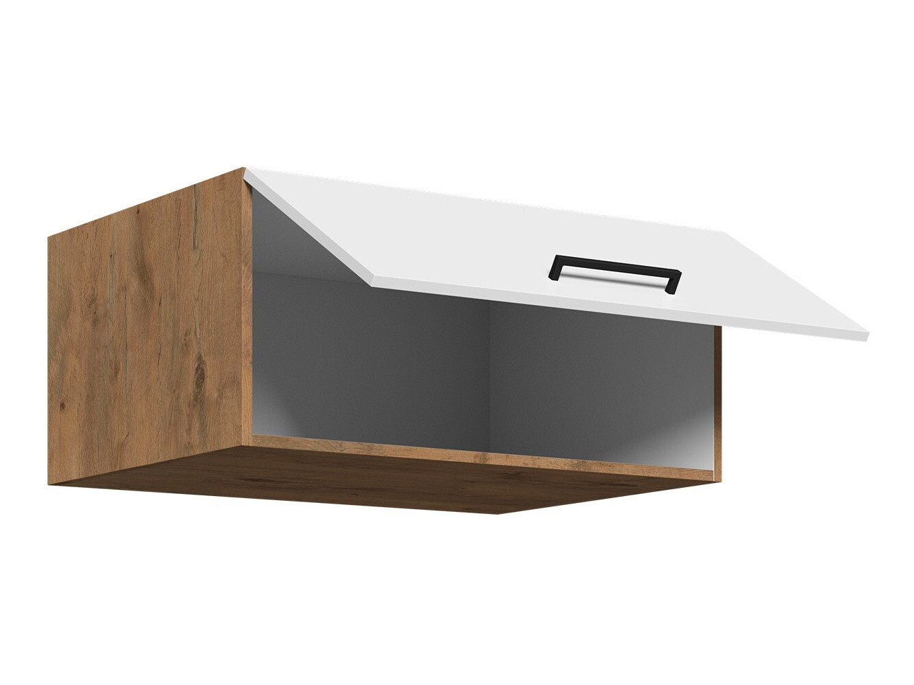 Moduļu piekarams skapis Wood White 134