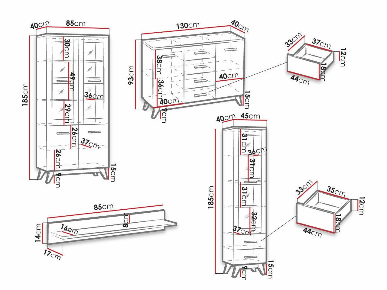 Набор для гостиной Sorvera 119