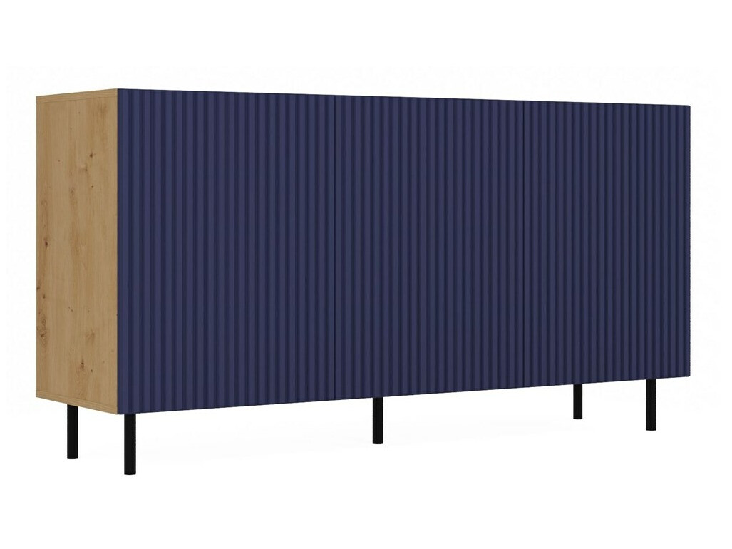 Шкафчик Romseru 102 (Синий + Artisan дуб)