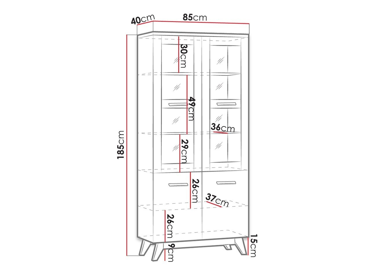 Стеллаж Sorvera 117