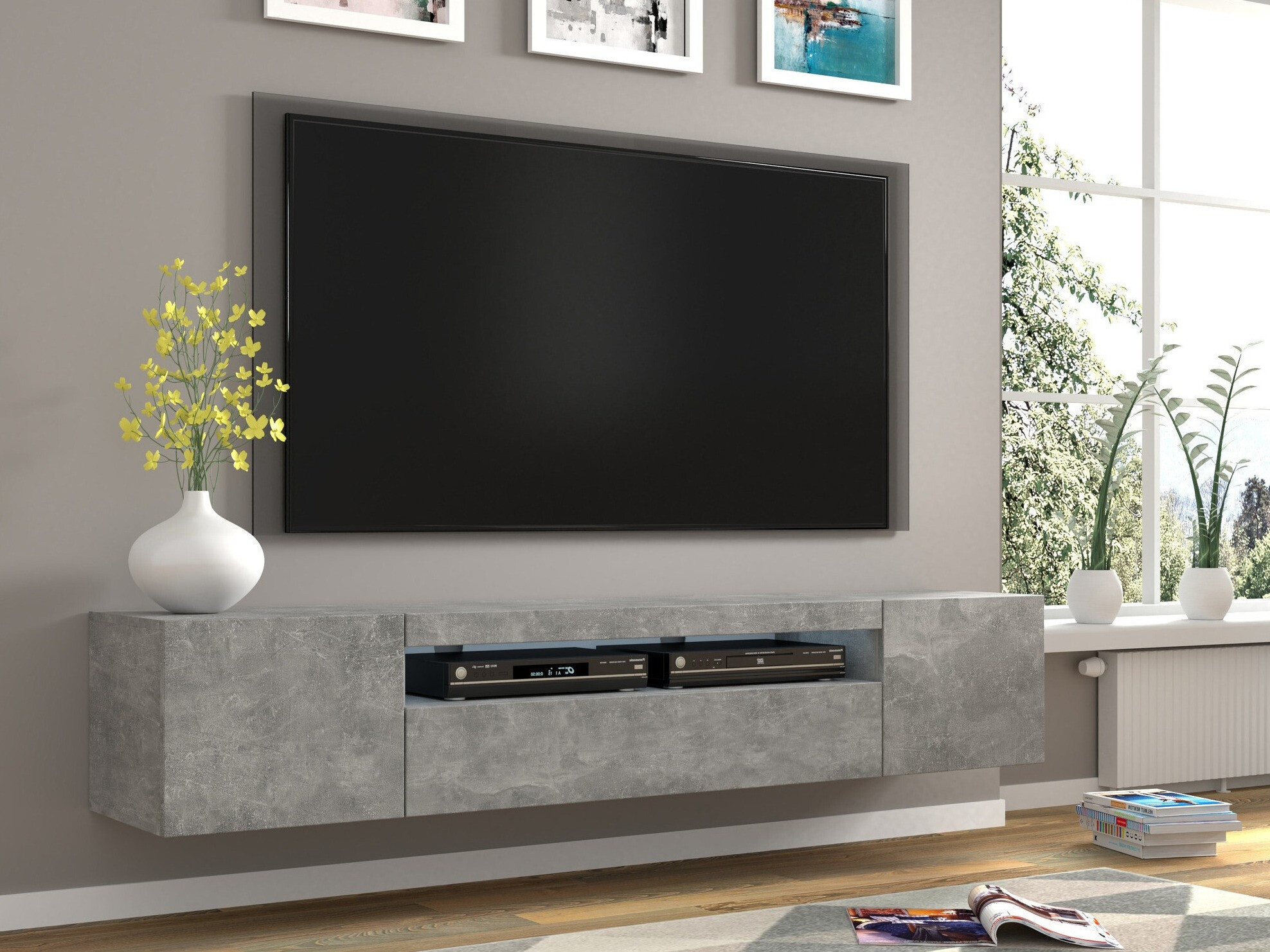 TV galds Morteo 104 (Betons)
