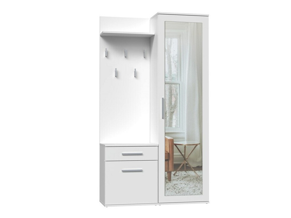 Priekšnama komplekts Mandeville 126 (Matēts balts)