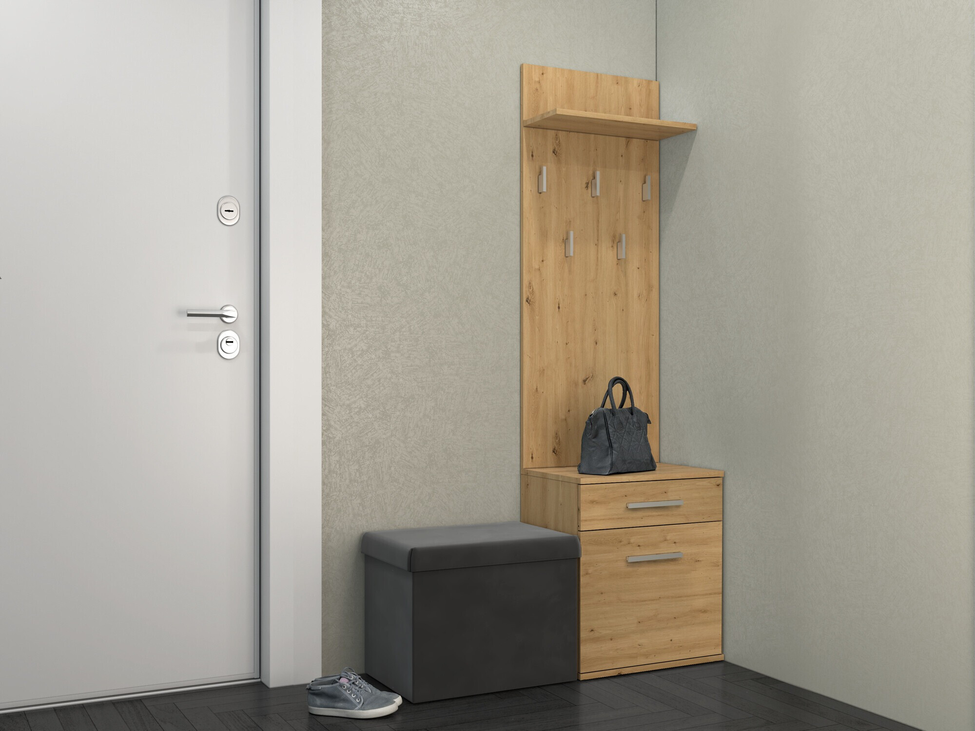 Priekšnama komplekts Mandeville 129 (Artisan ozols)