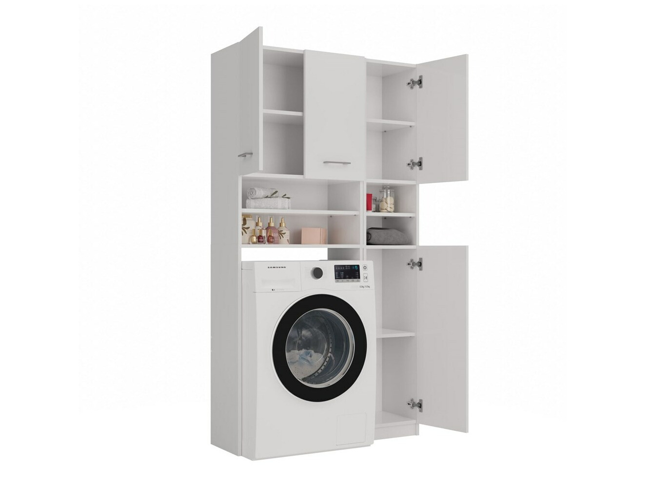 Vannas istabas plaukts Mandeville 128 (Balts)