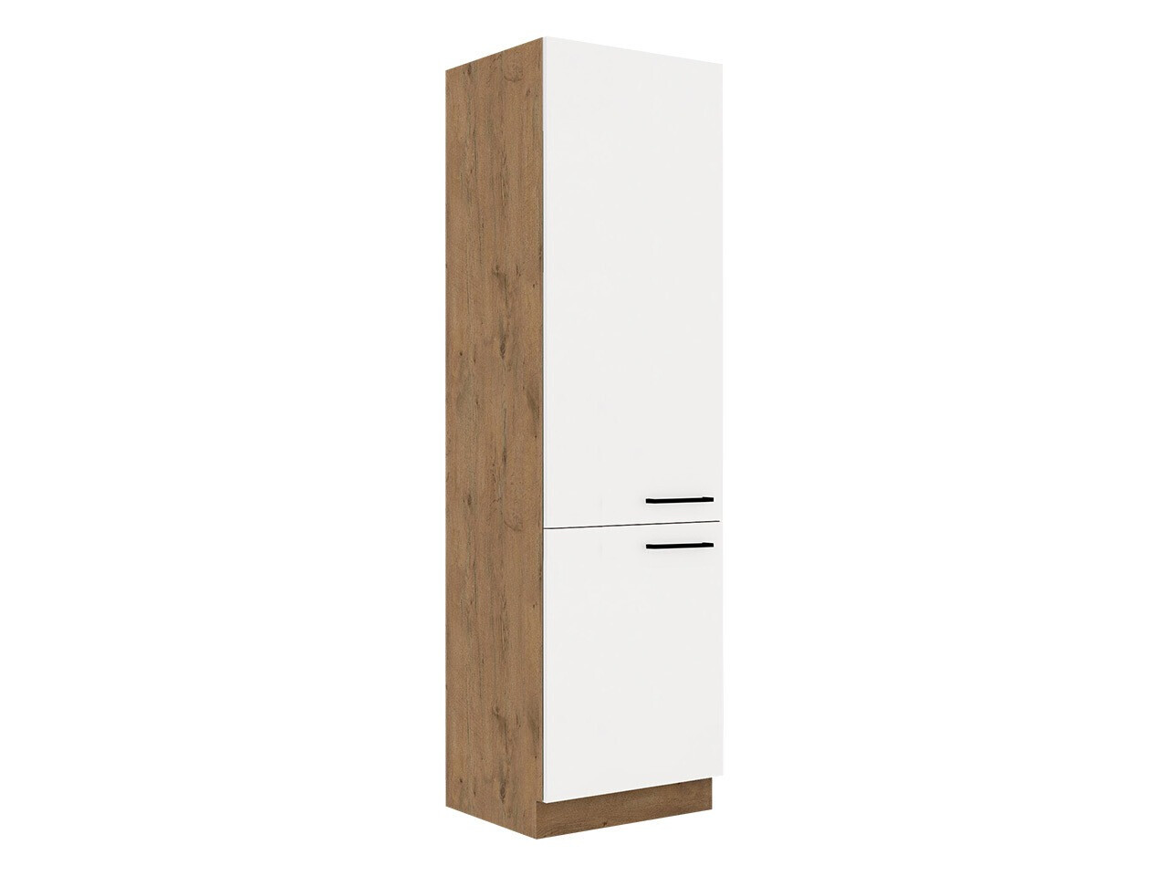 Moduļu skapis ar durvīm Wood White 135