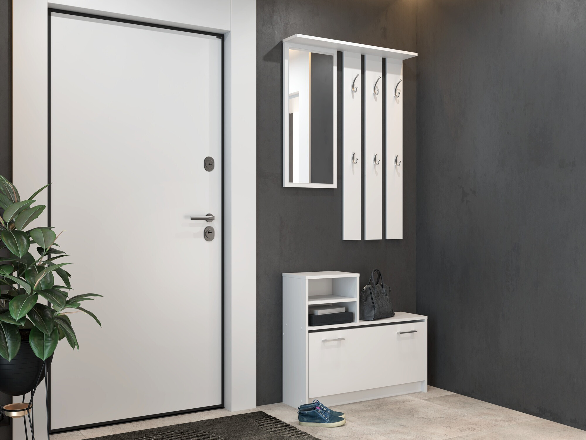 Прихожая Mandeville 144 (Белый)