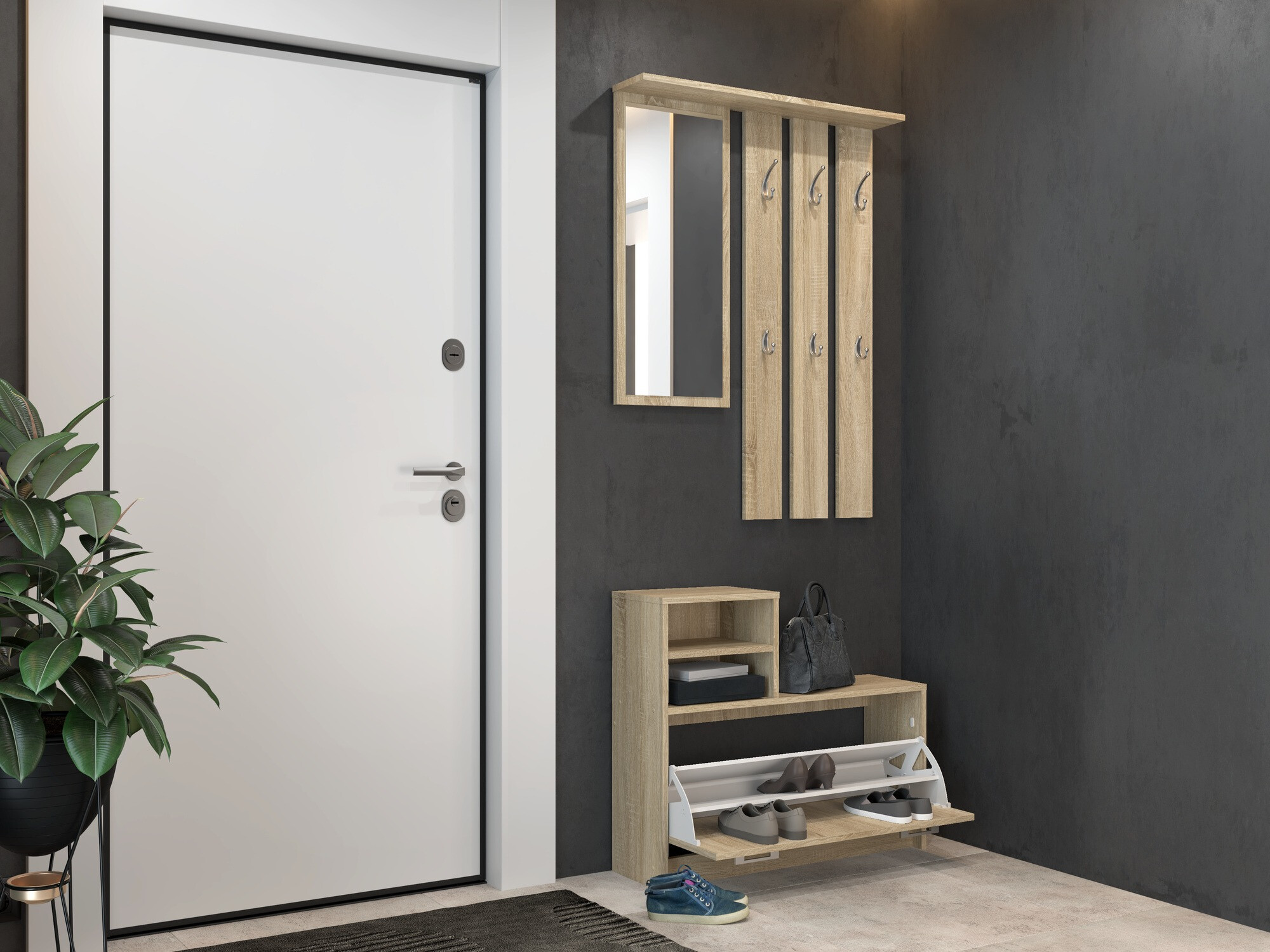 Прихожая Mandeville 144 (Сонома Дуб)