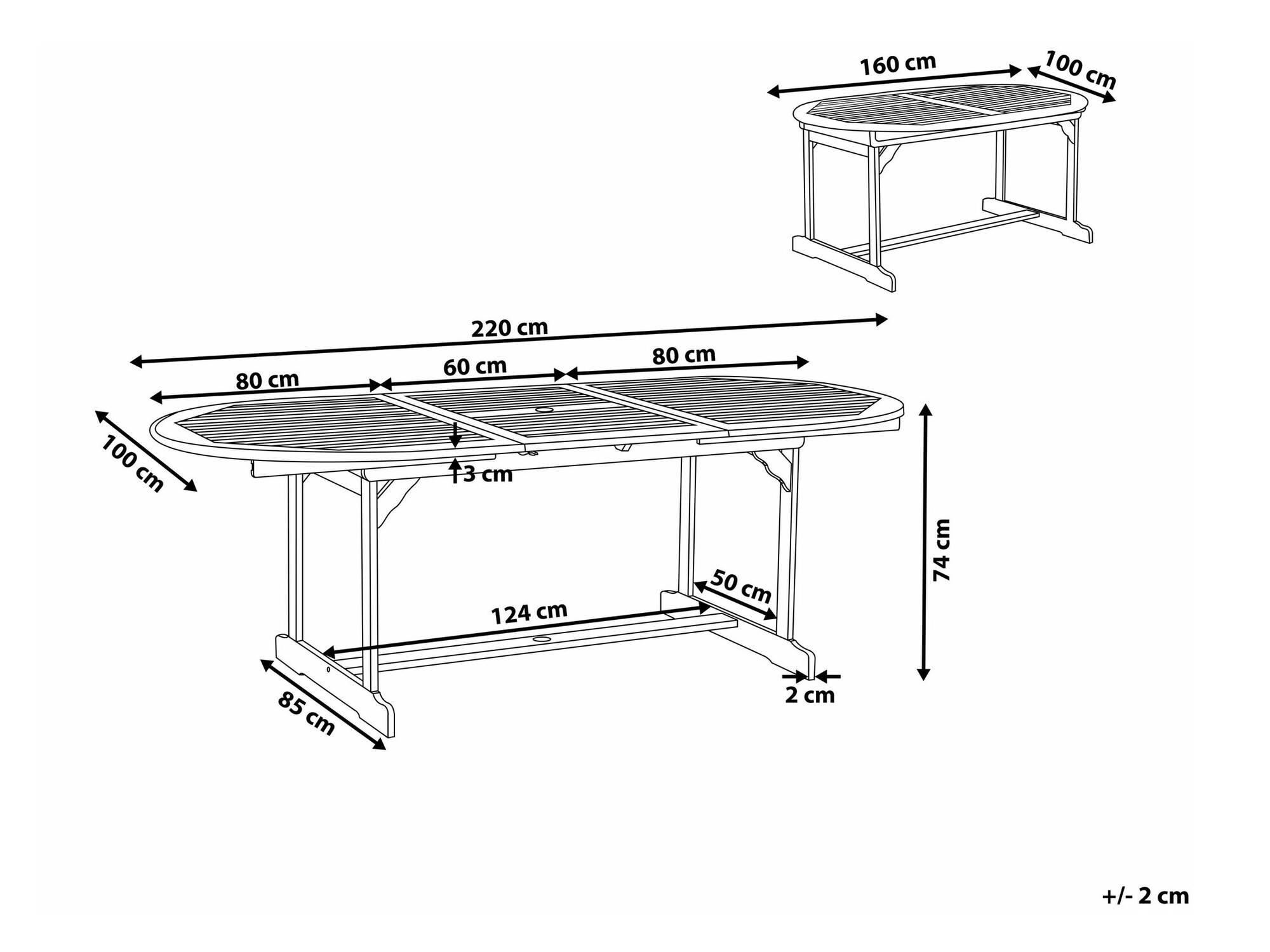Садовый стол Berwyn 1977