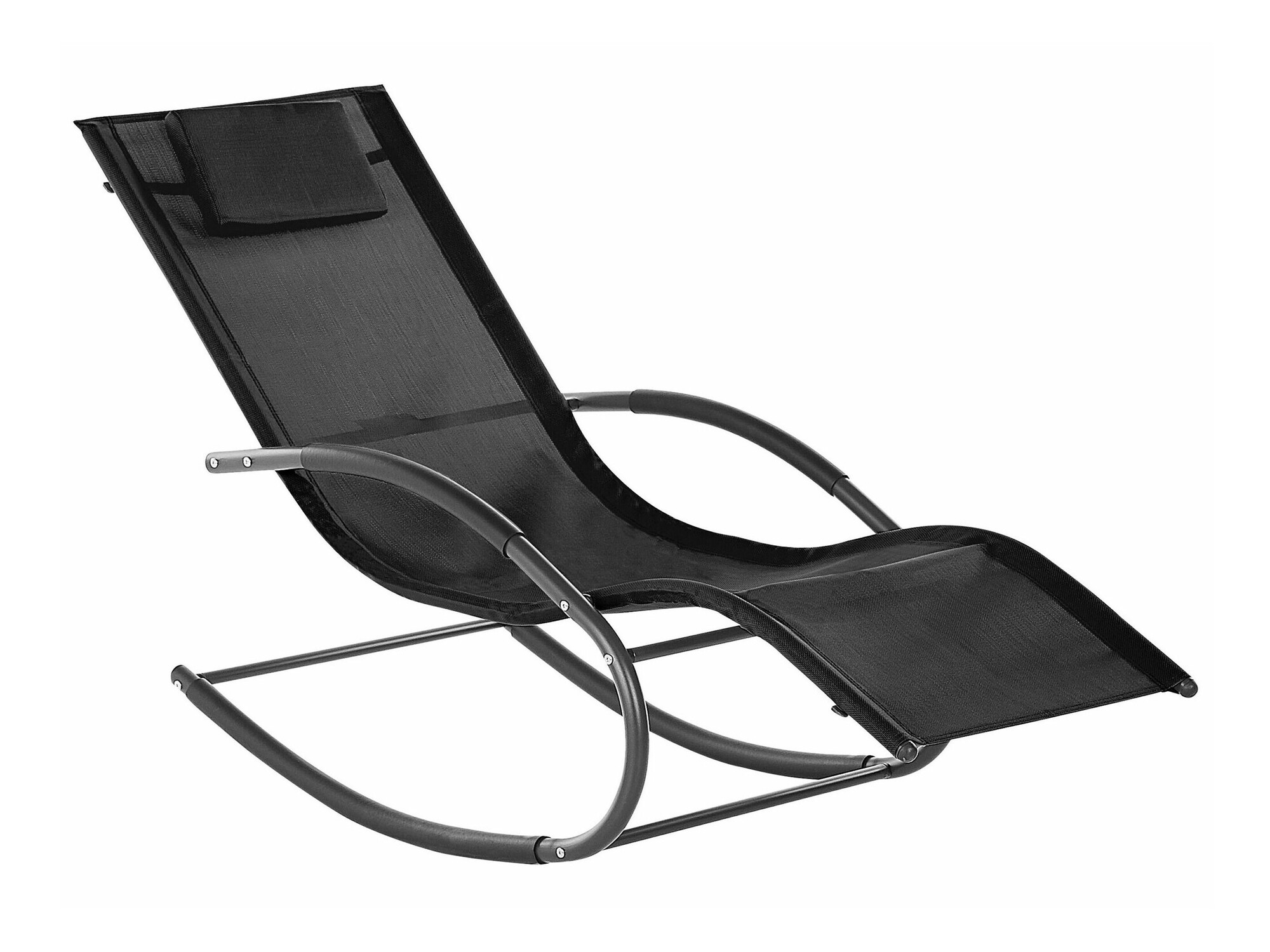 Sauļošanās krēsls Berwyn 1973 (Melns)