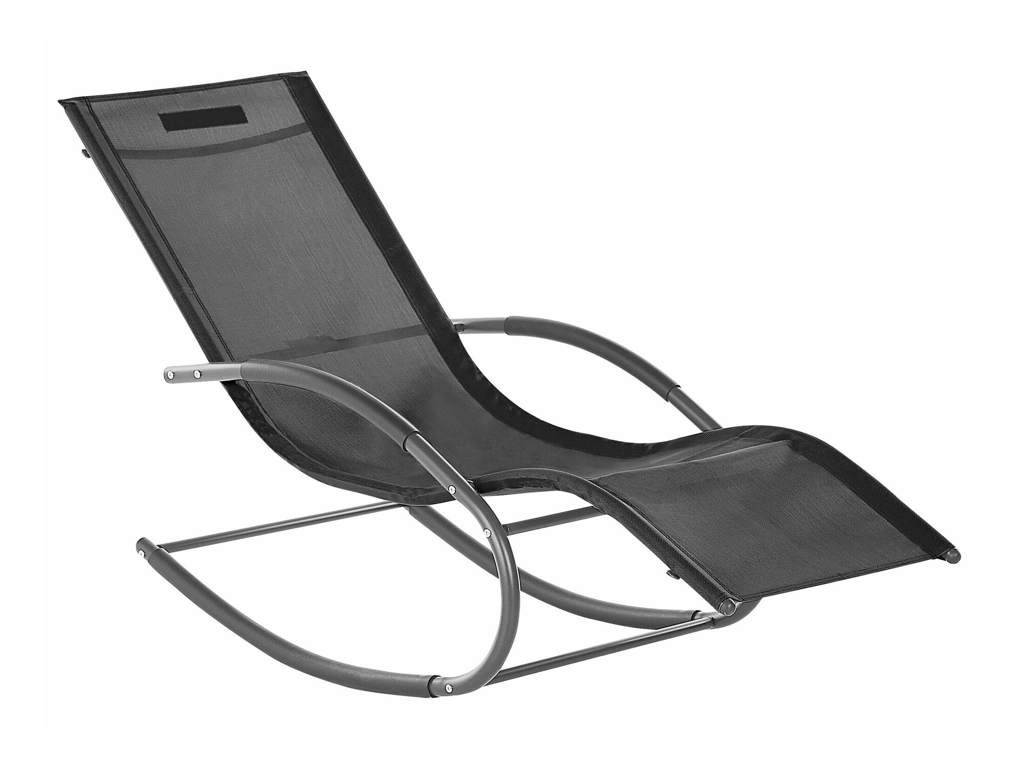 Sauļošanās krēsls Berwyn 1973 (Melns)