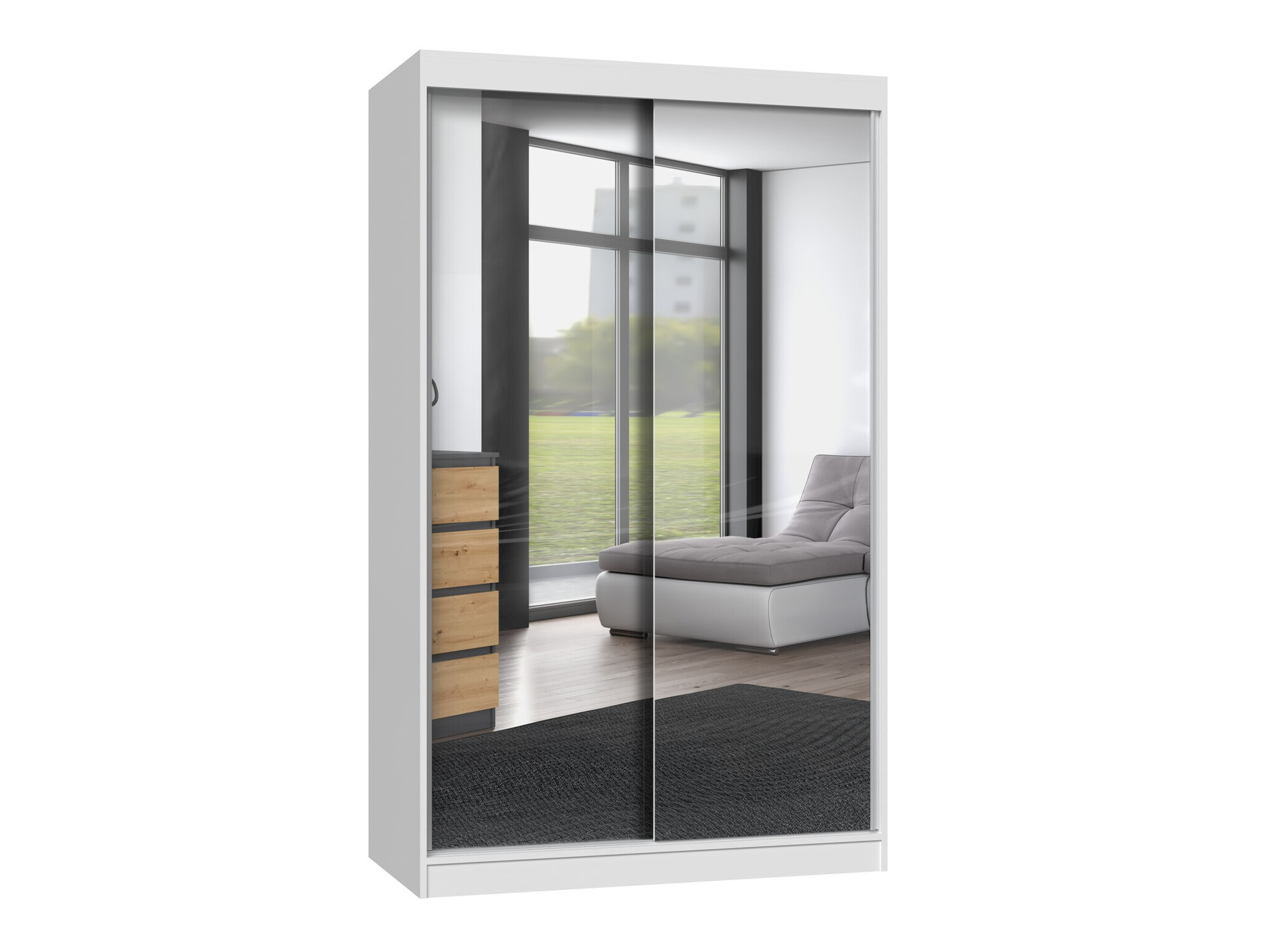 Skapis Mandeville 158 (Balts)