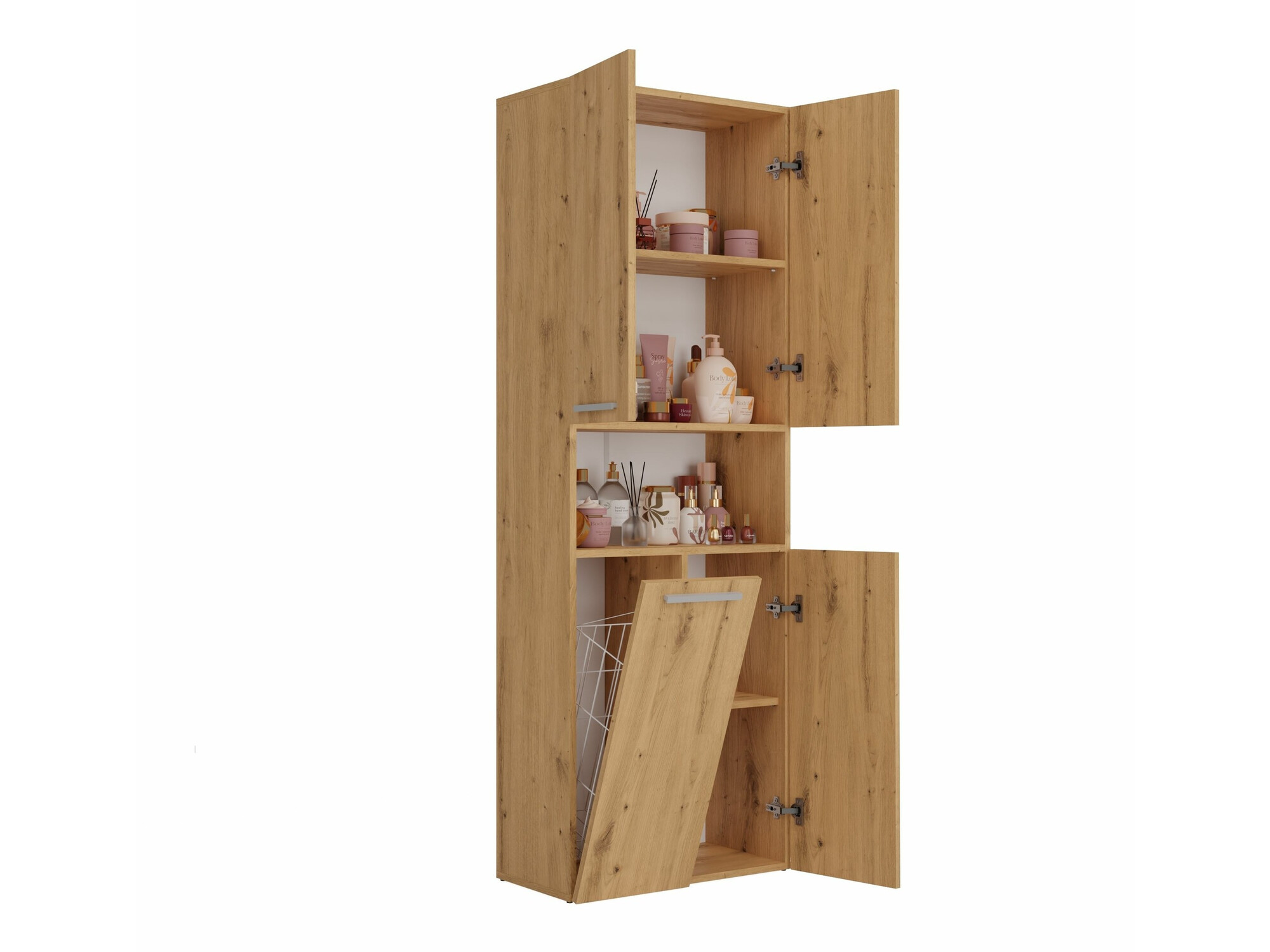 Stāvošs vannas skapītis Nolmaru 101 (Artisan ozols)