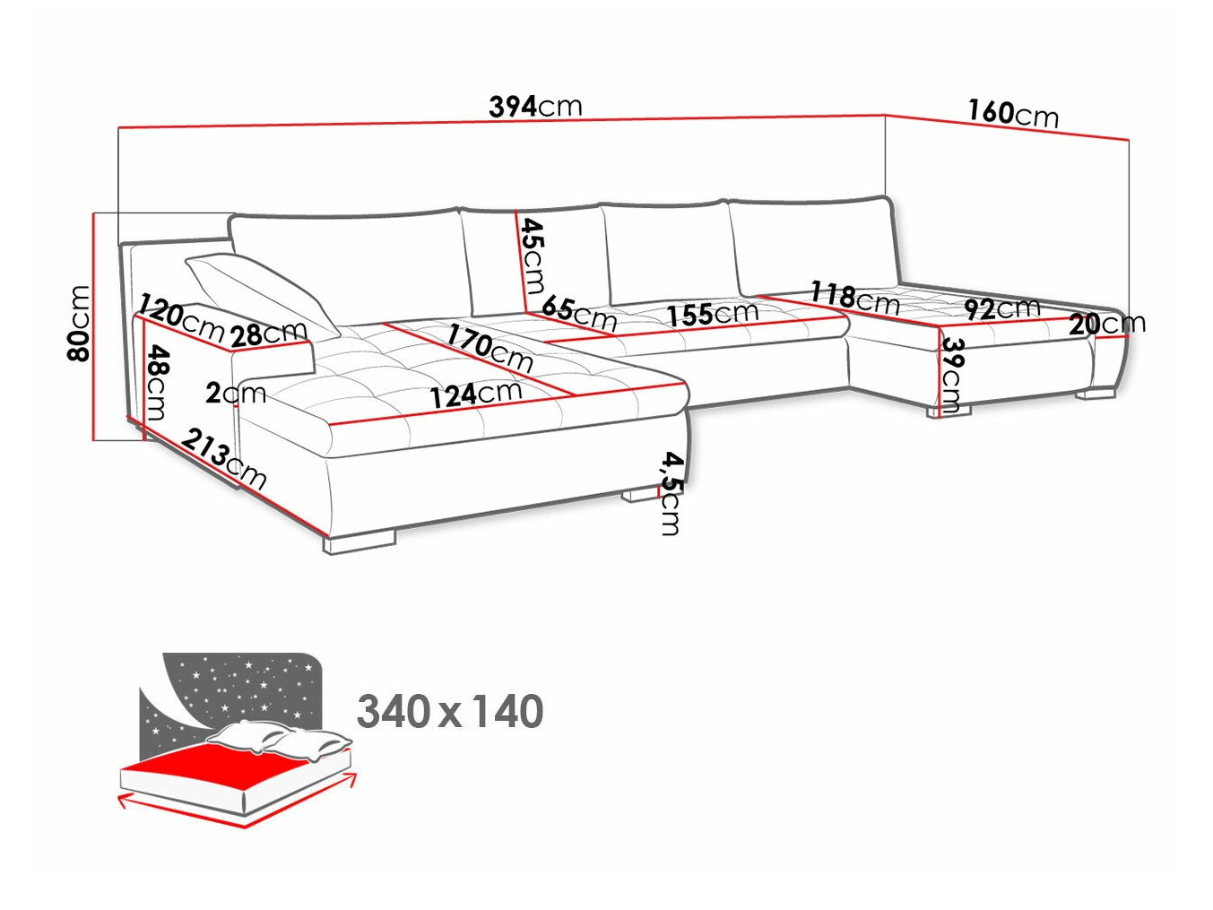 Stūra dīvāns Comfivo 106 (Soft 011 + Lawa 06)
