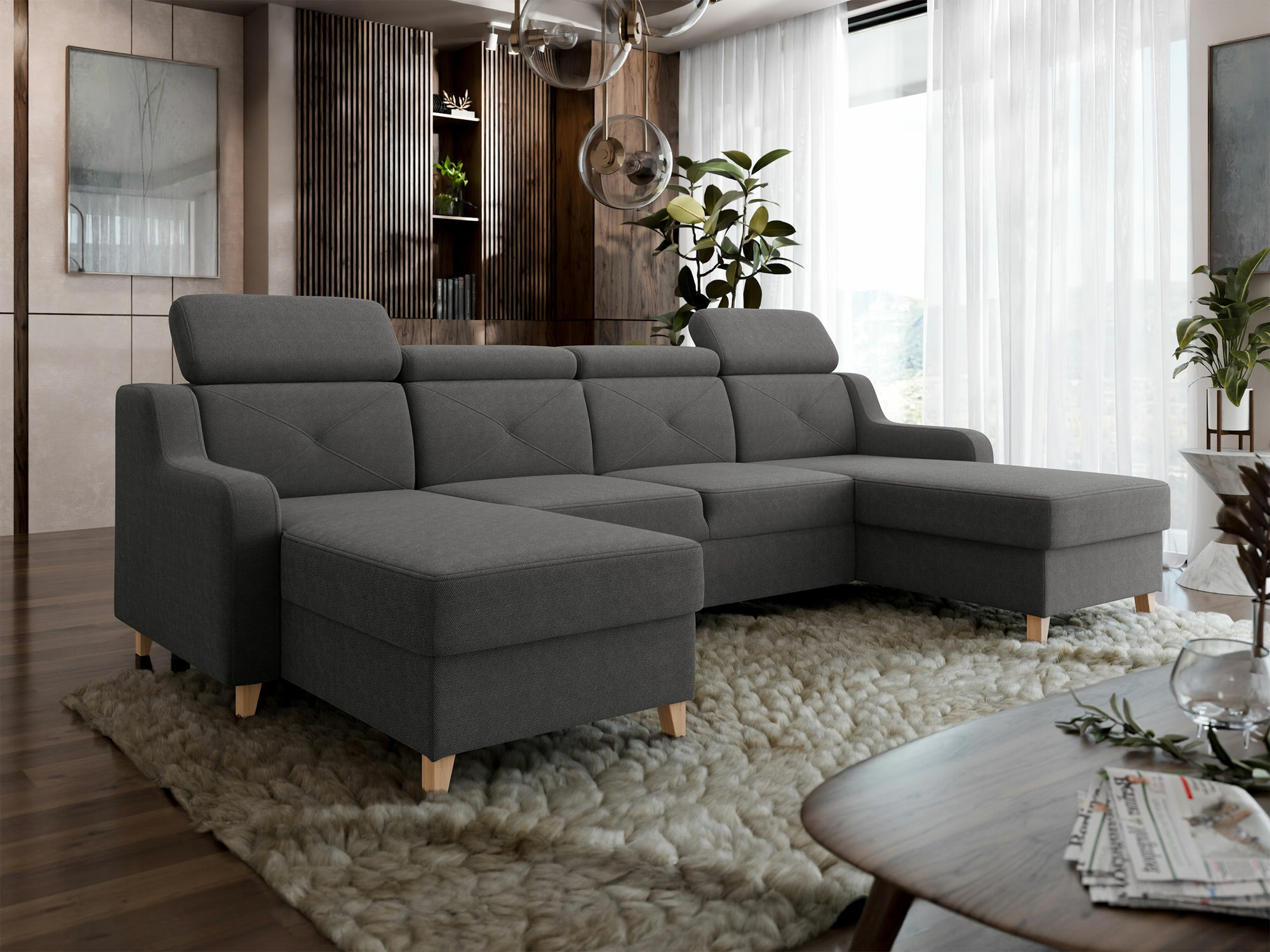 Stūra dīvāns Temple 129 (Kronos 22)