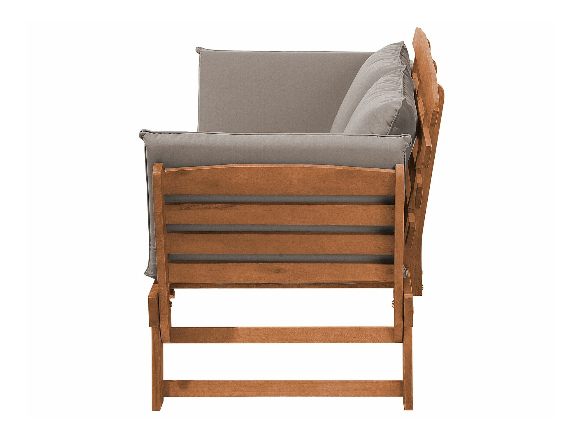 Dārza dīvāns Berwyn 1979 (Pelēks + Gaišs koks)