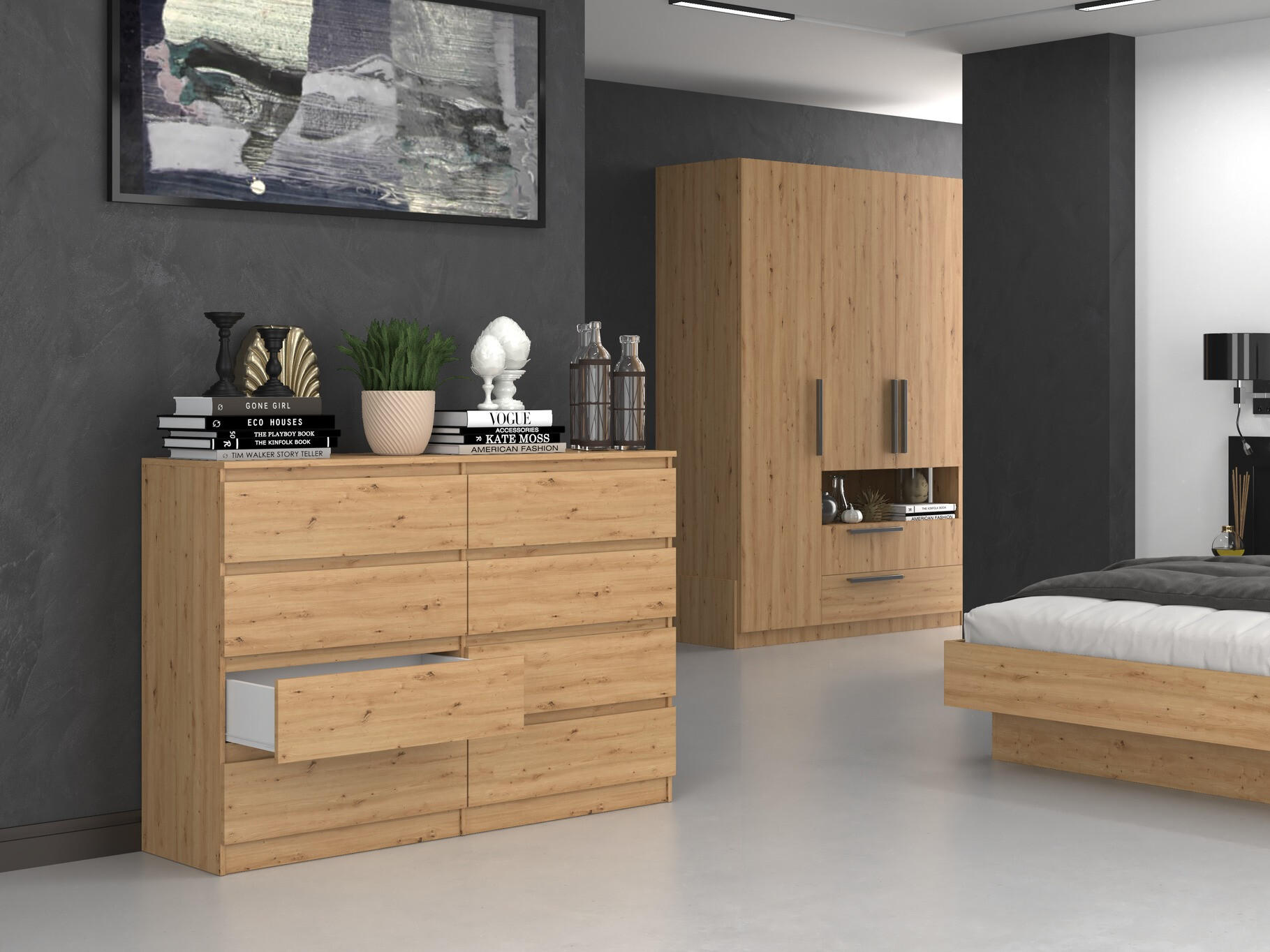 Kомод Elbvelu 100 (Artisan дуб)