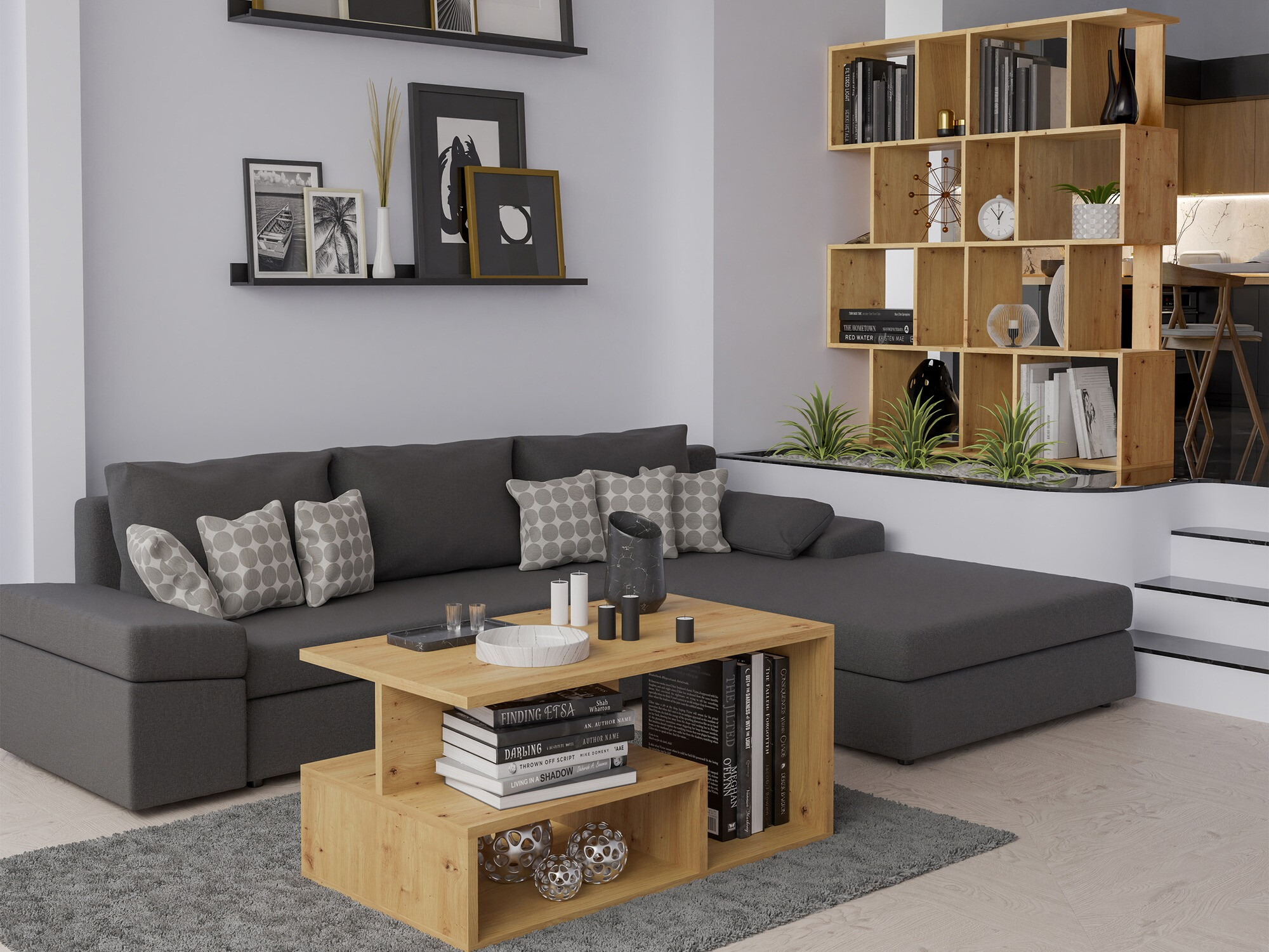 Plaukts Mandeville 160 (Artisan ozols)