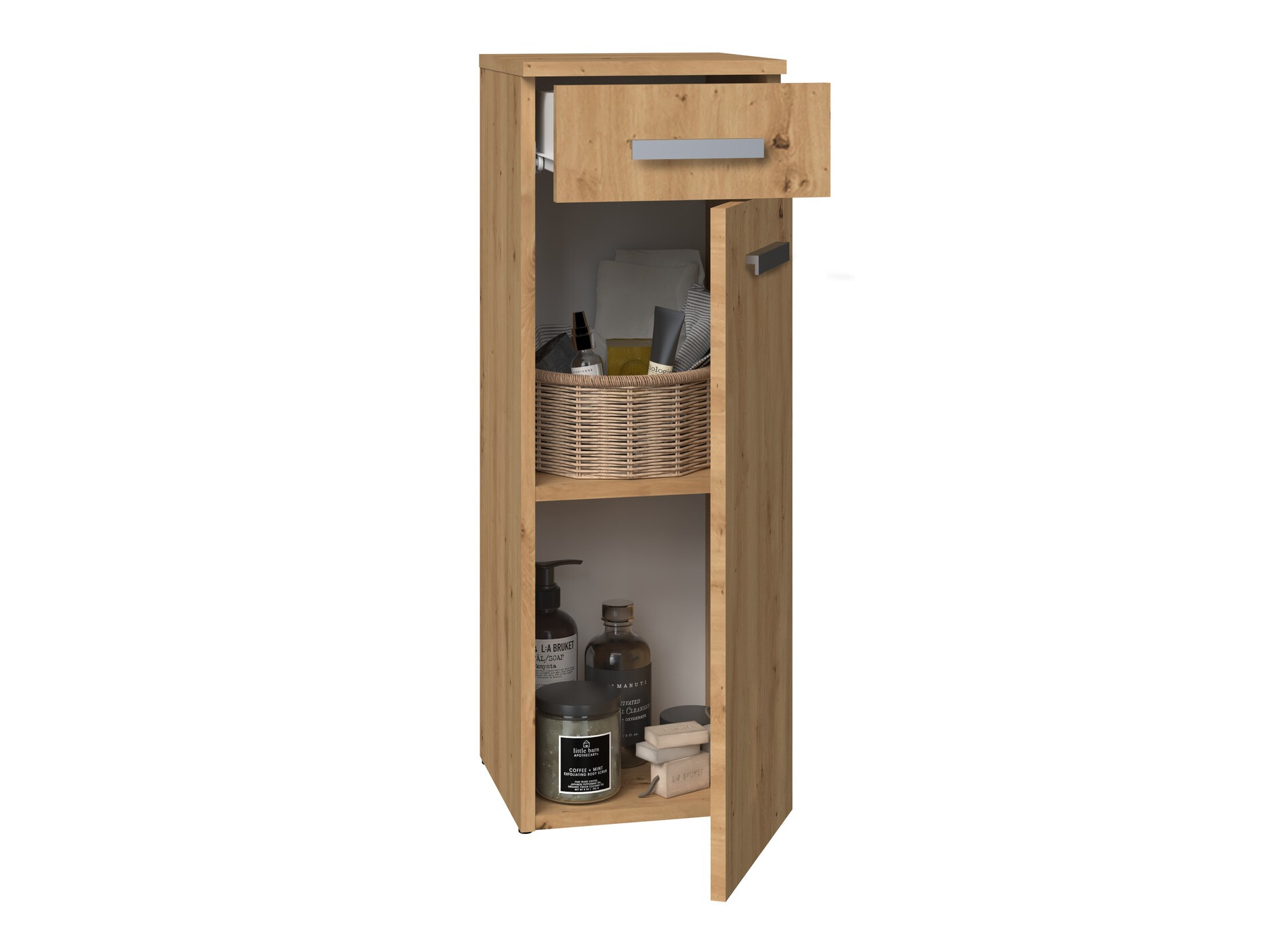 Stāvošs vannas skapītis Nolmaru 109 (Artisan ozols)