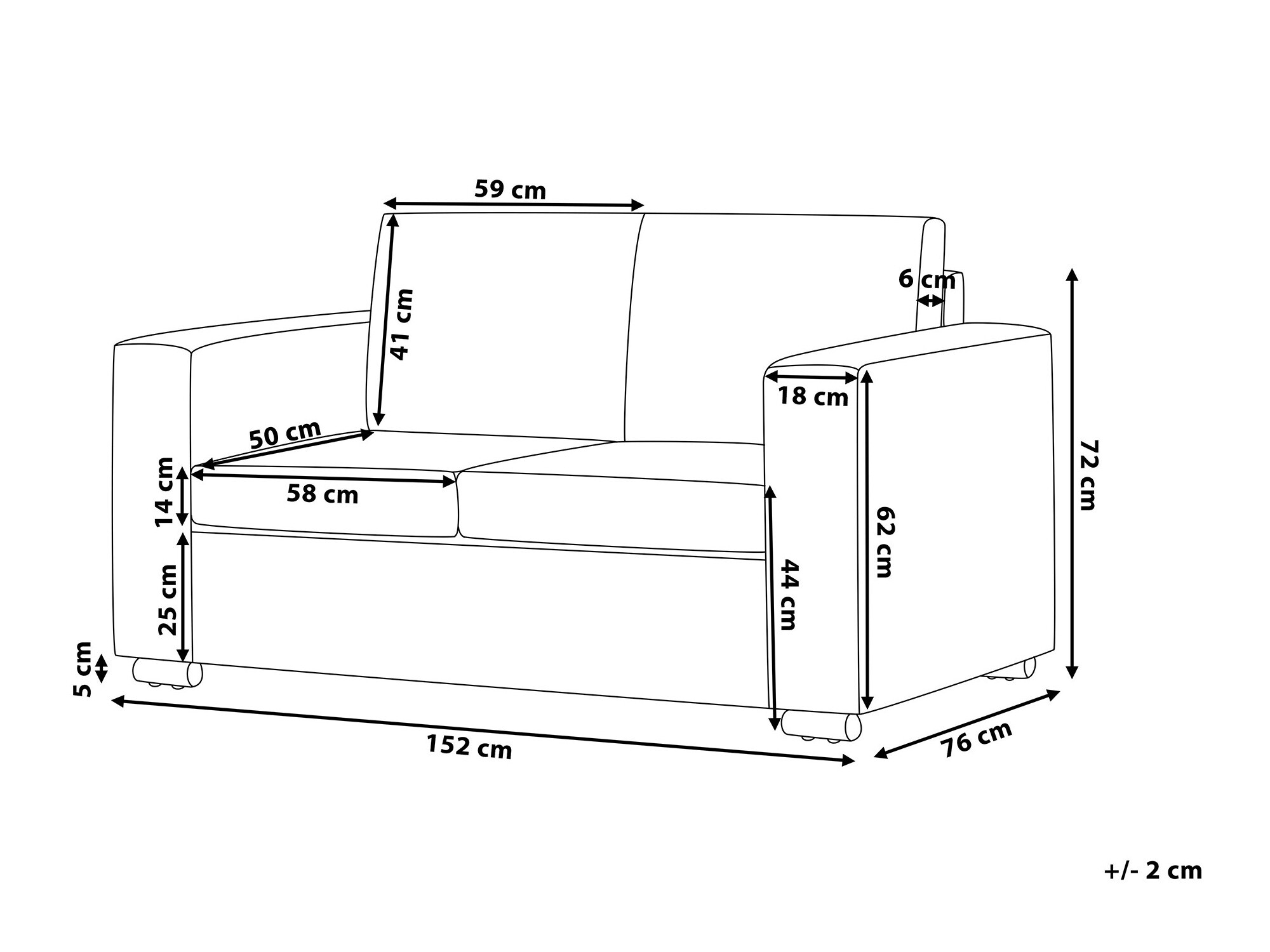 Диван Berwyn 575 (Коричневый)